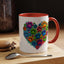 Animal Mug - Dog Paws Heart