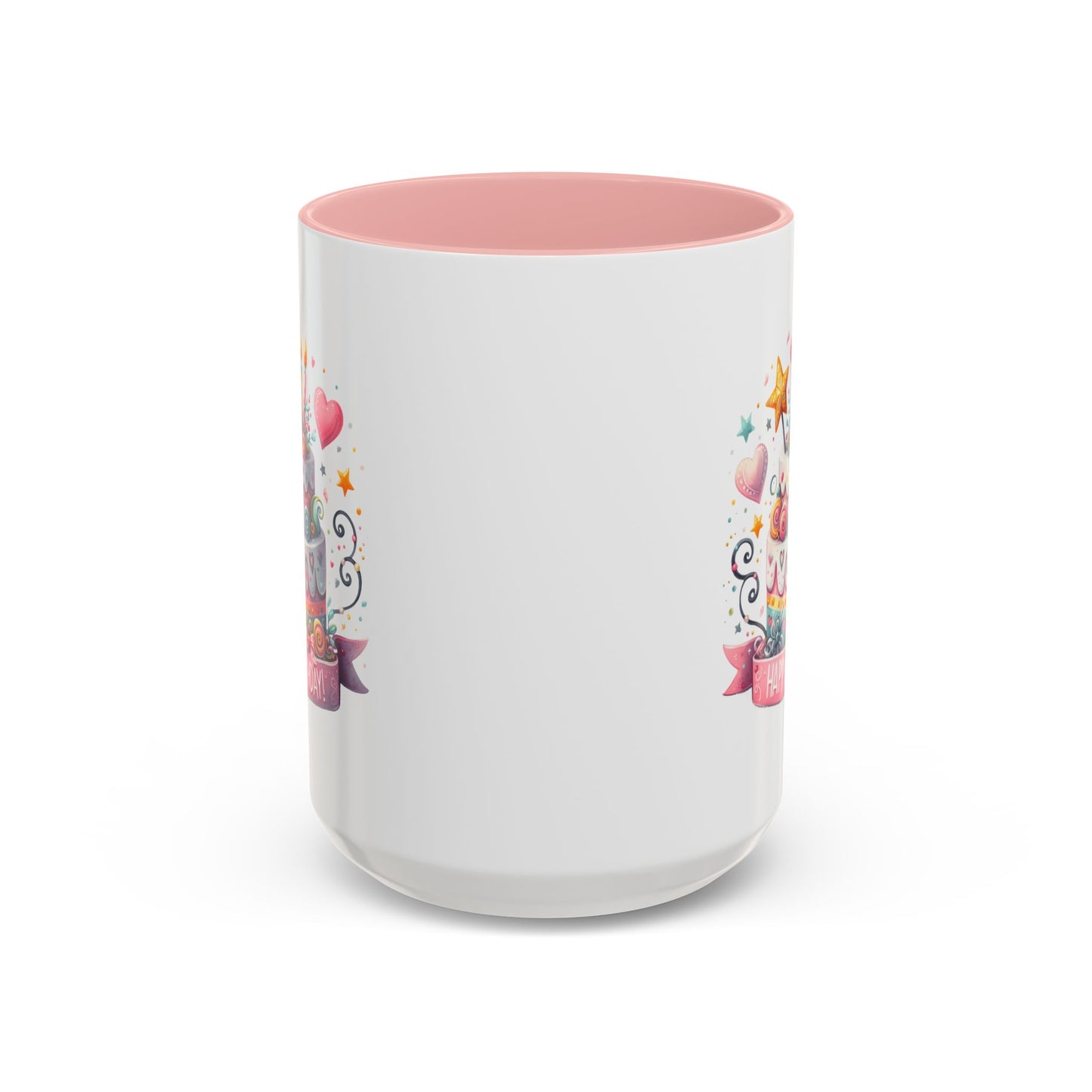 Birthday Mug - Happy Birthday Two Tiered Cake