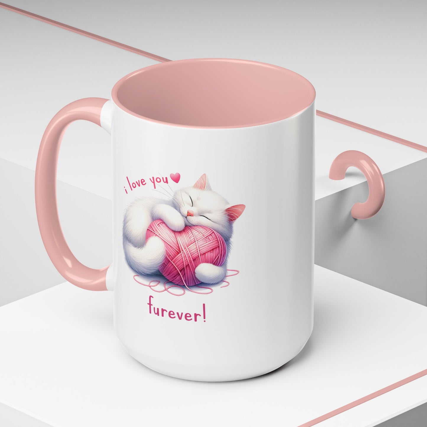Valentine's Day Mug - I Love You Furever