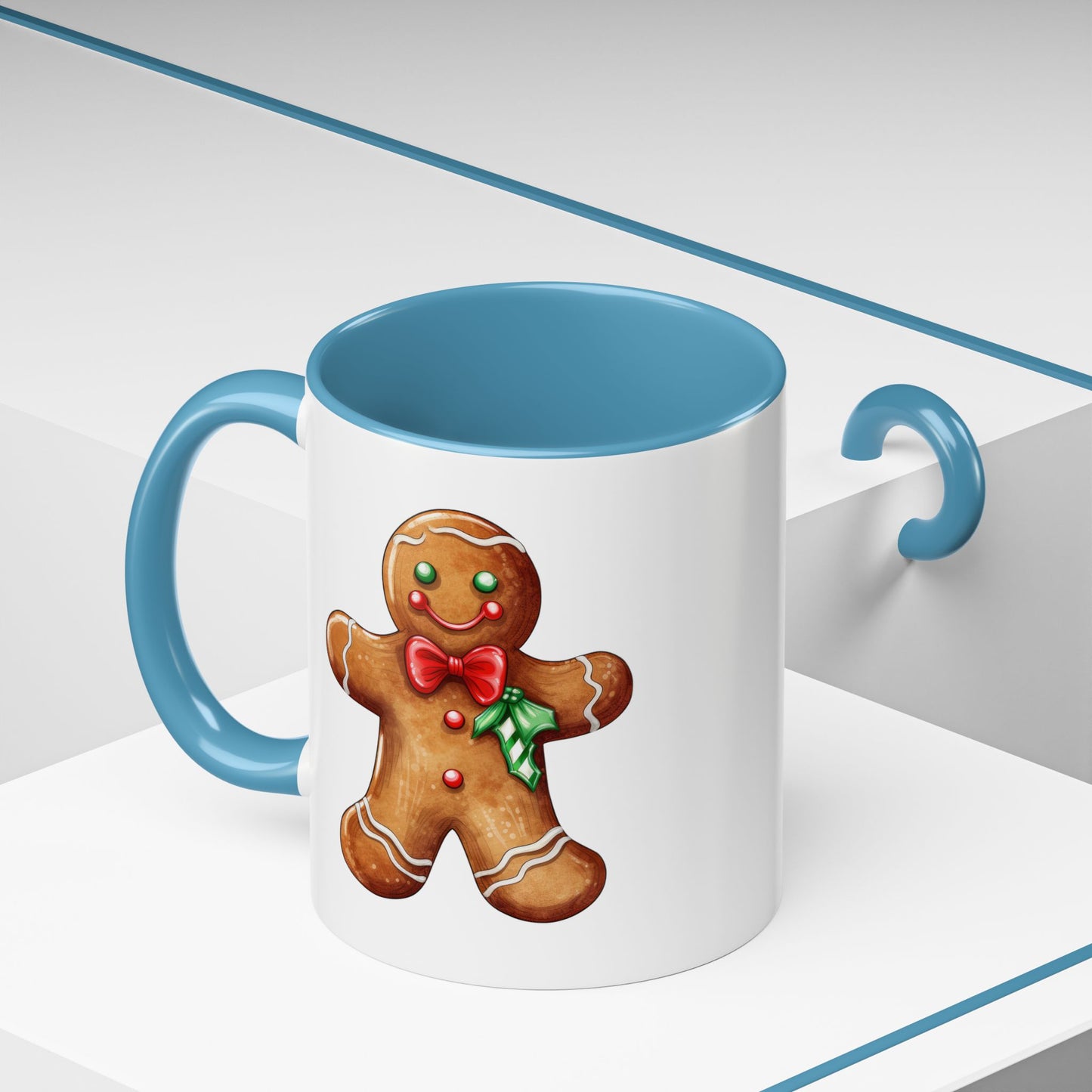 Christmas Mug - Smiling Gingerbread Man 2