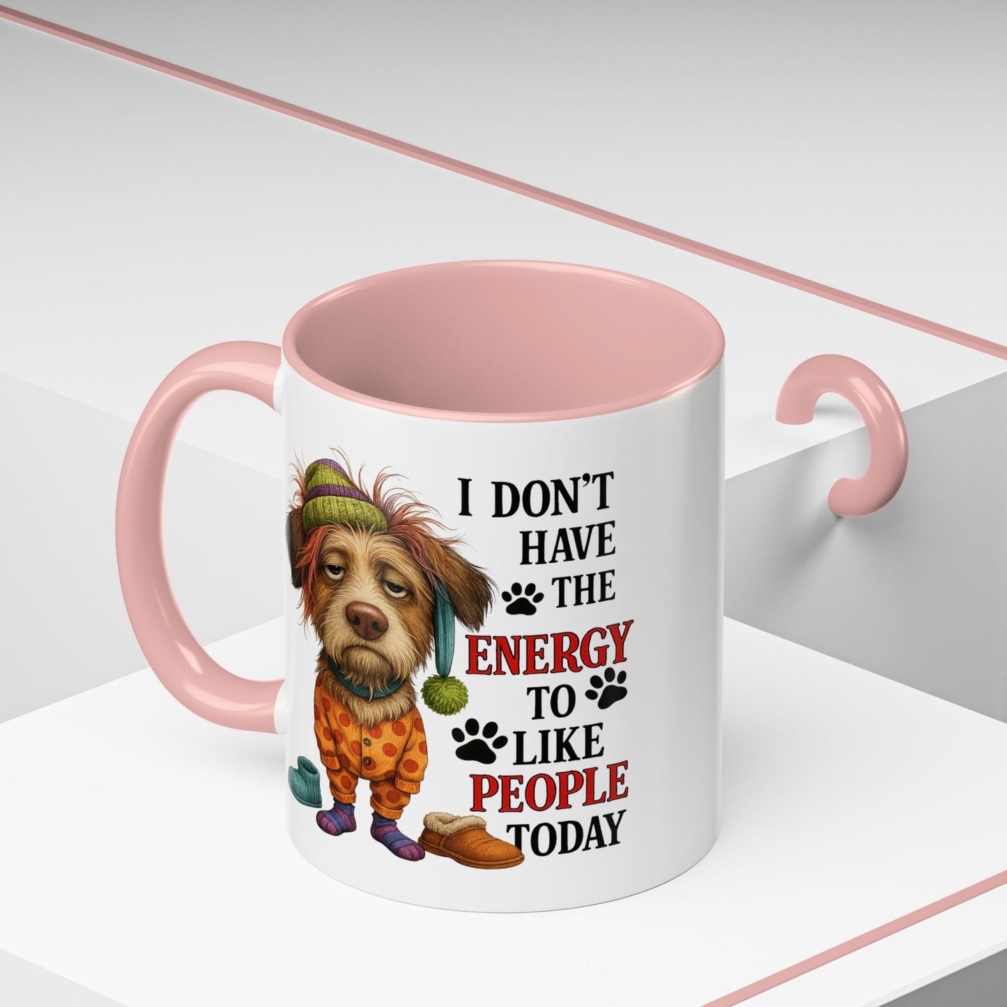 Animal Mug - I Don't Have The Energy
