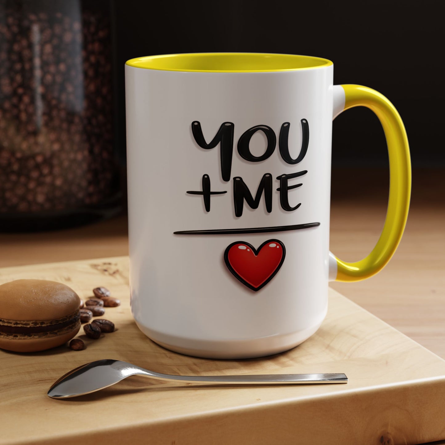 Anniversary Mug - You and Me Red Heart