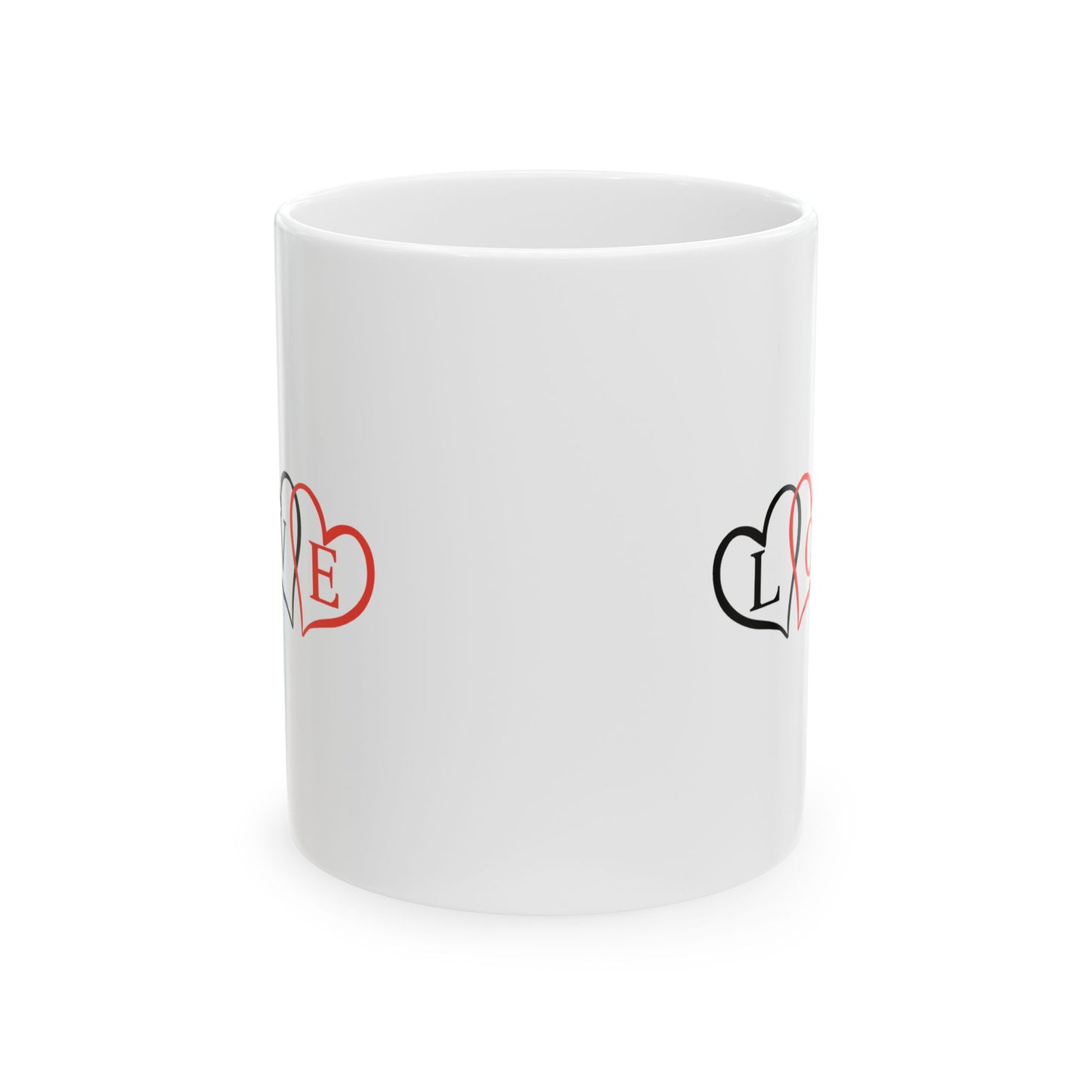 Valentine's Day Mug - Love Hearts
