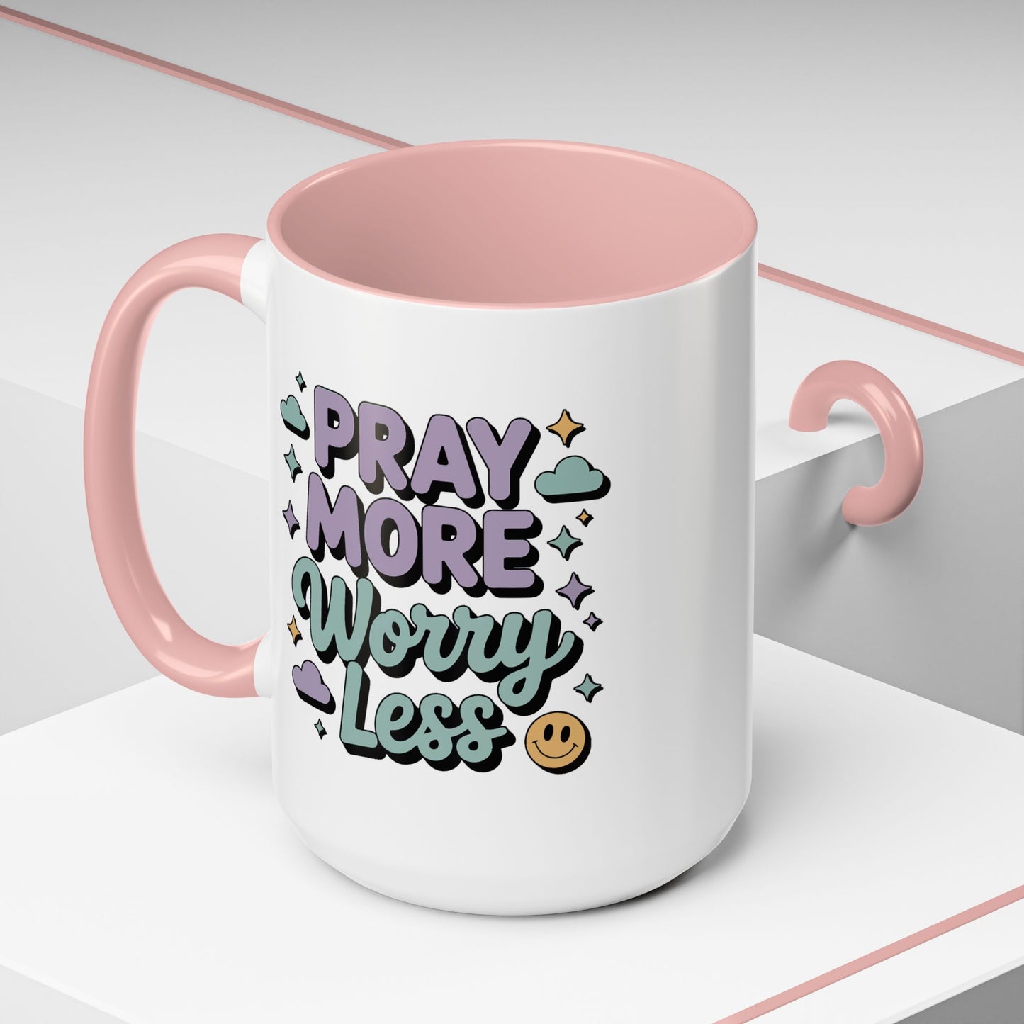 Motivation Mug - Pray More Worry Less