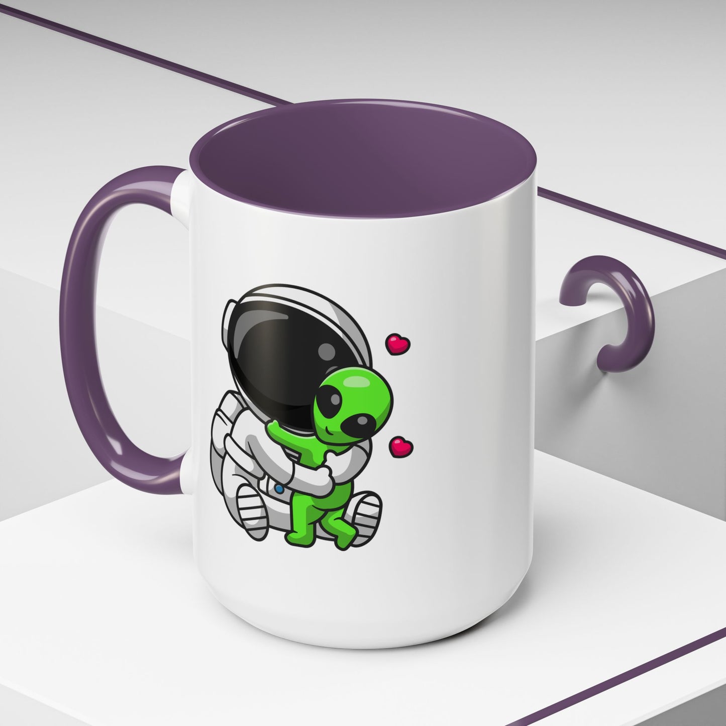 Alien Mug - Astronaut Hug Alien