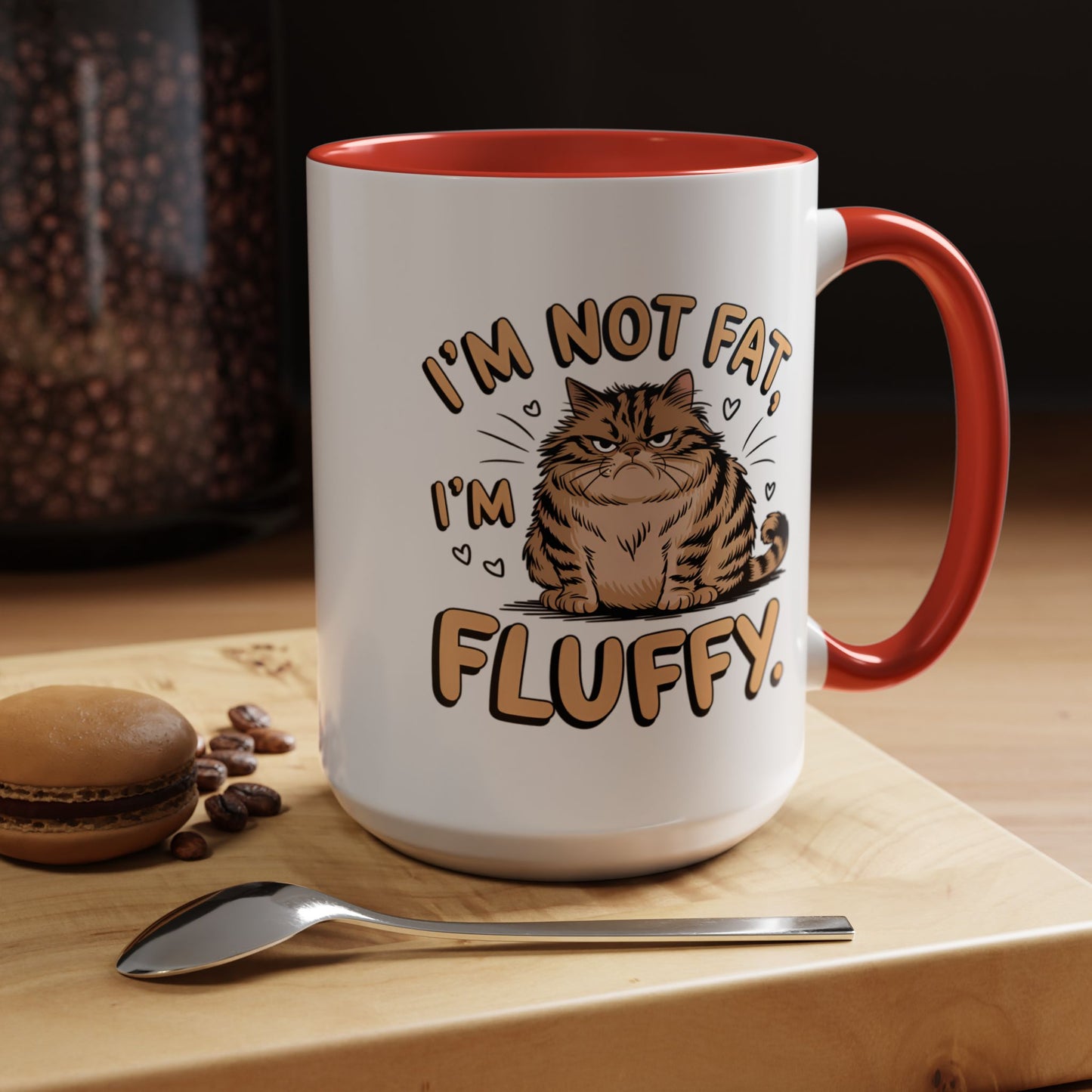 Animal Mug - I'm Not Fat I'm Fluffy