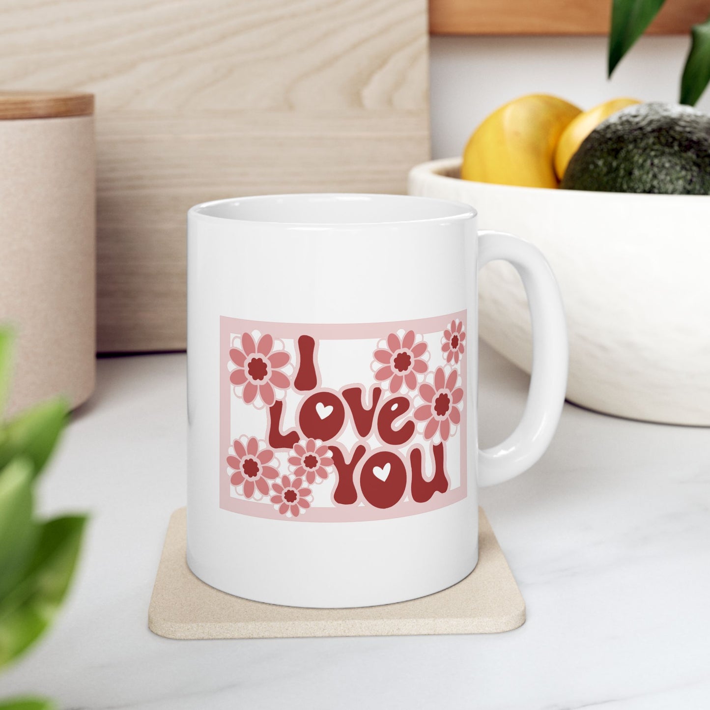 Anniversary Mug - I Love You Card