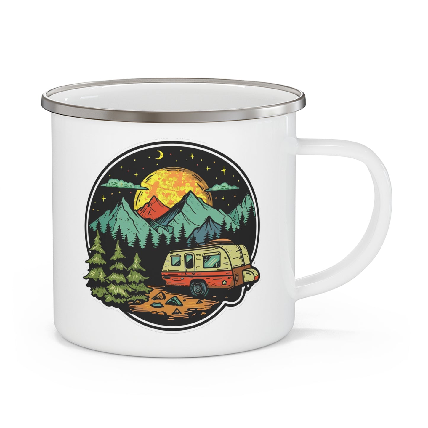 Adventure Mug - Camping Landscape 13