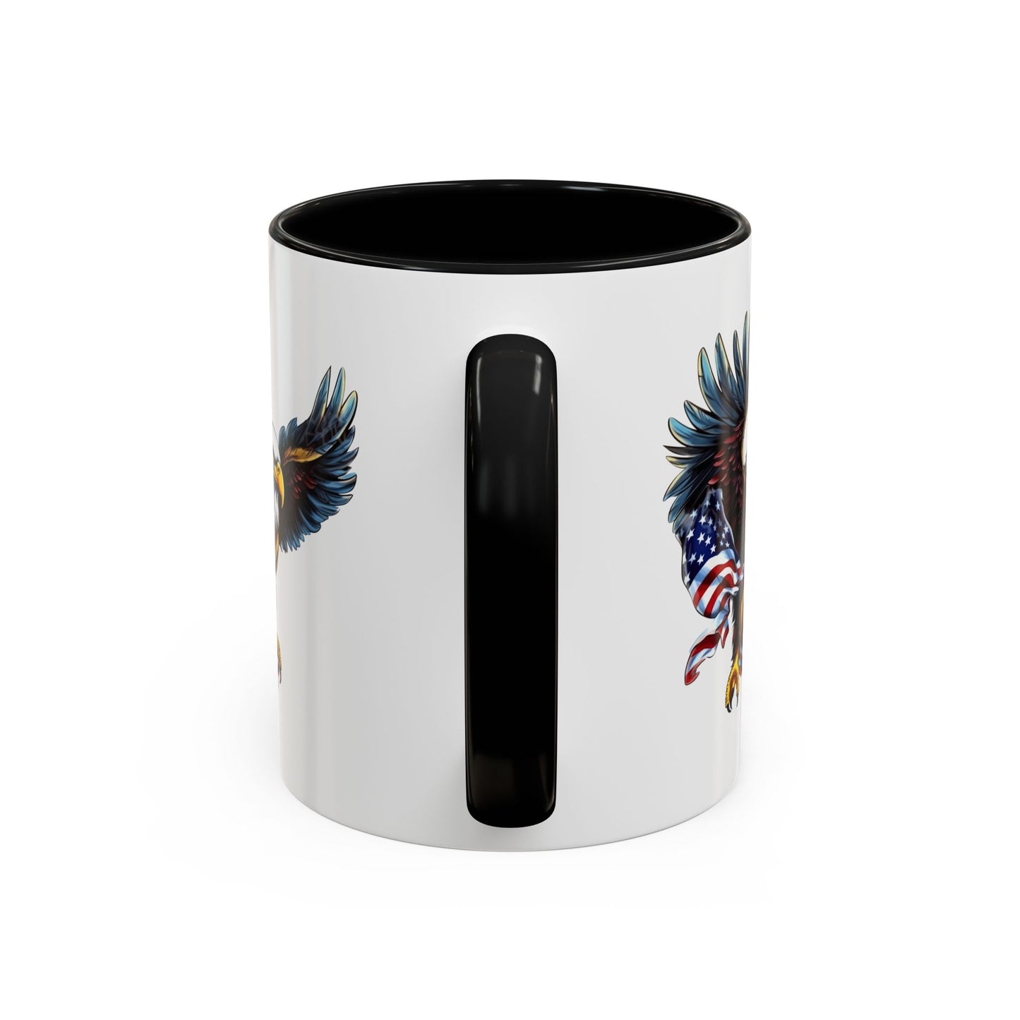 4th of July Mug - American Bald Eagle Flag 7