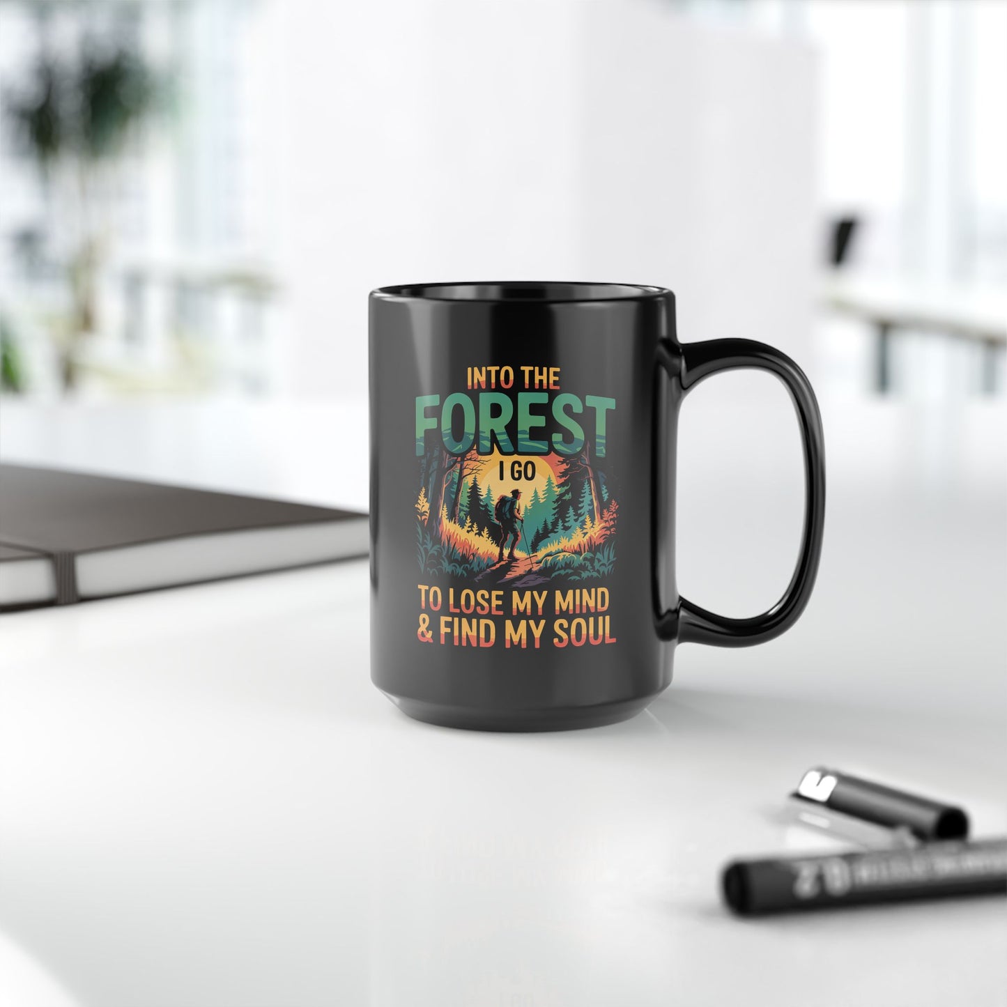Adventure Mug - And Into The Forest I Go