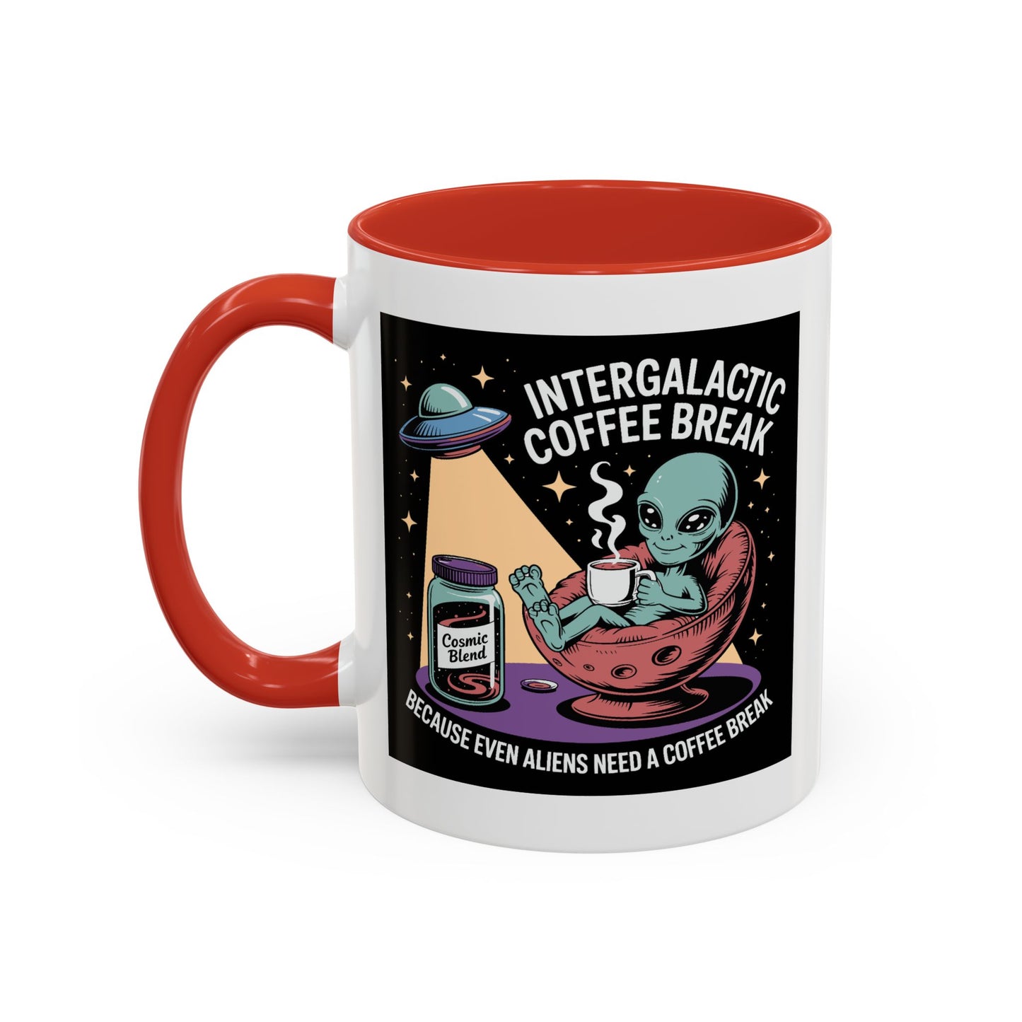 Alien Mug - Intergalactic Coffee Break