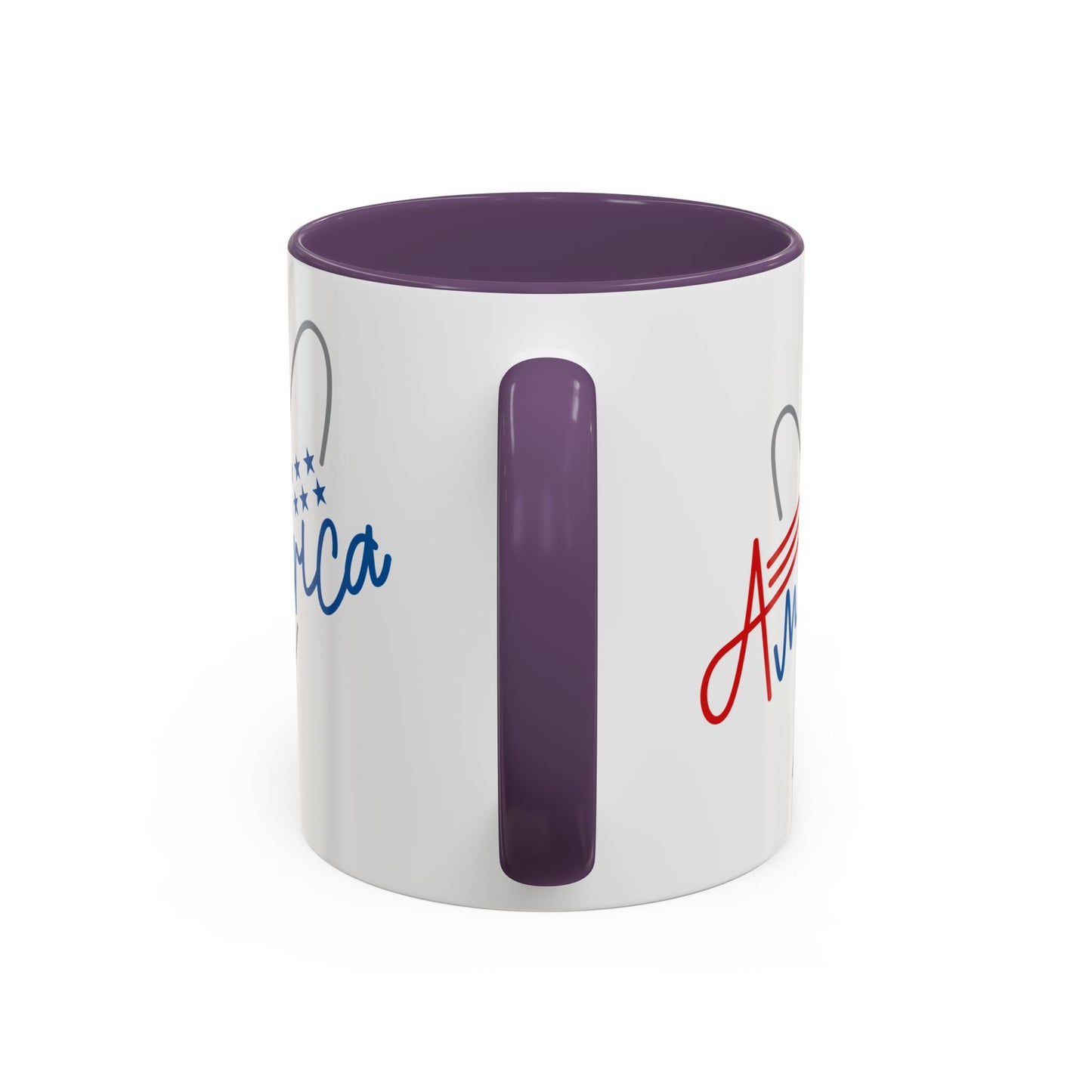 4th of July Mug - America Heart