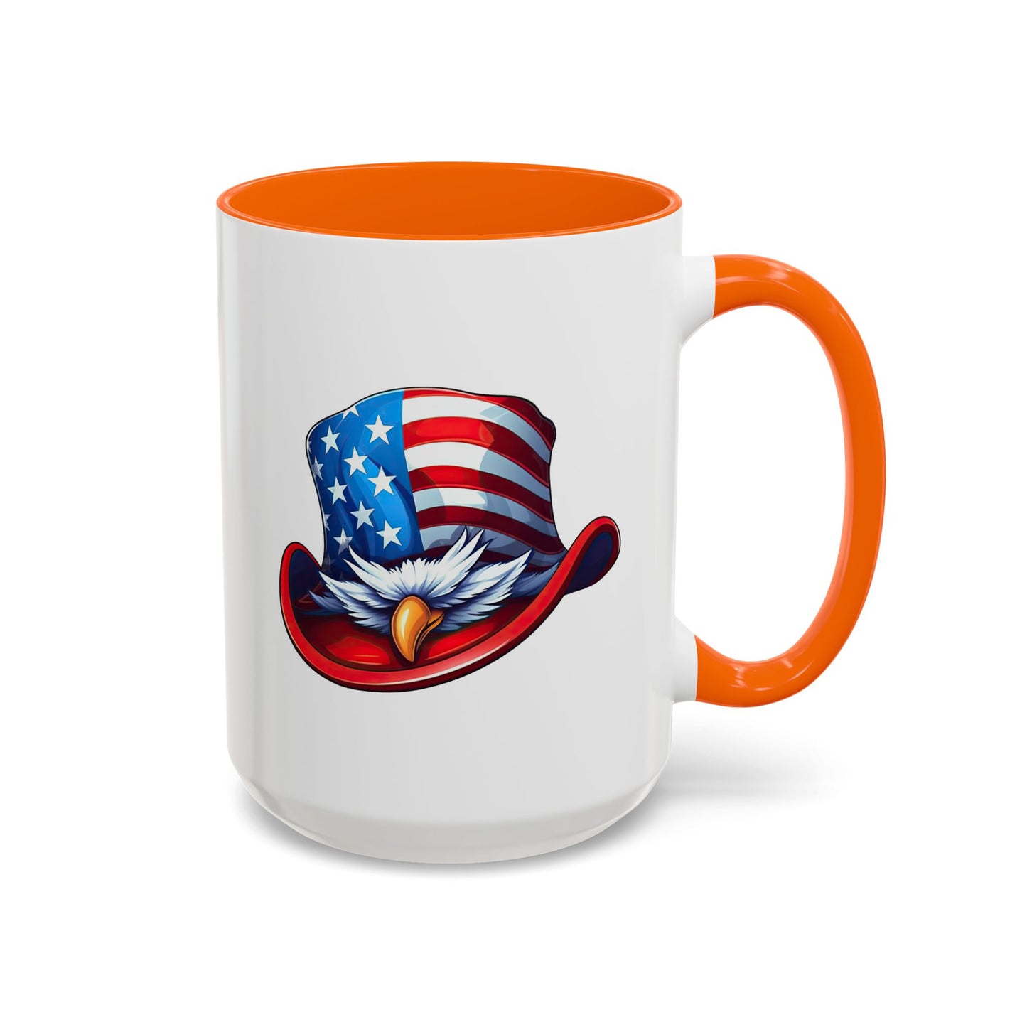 4th of July Mug - Bald Eagle American Hat