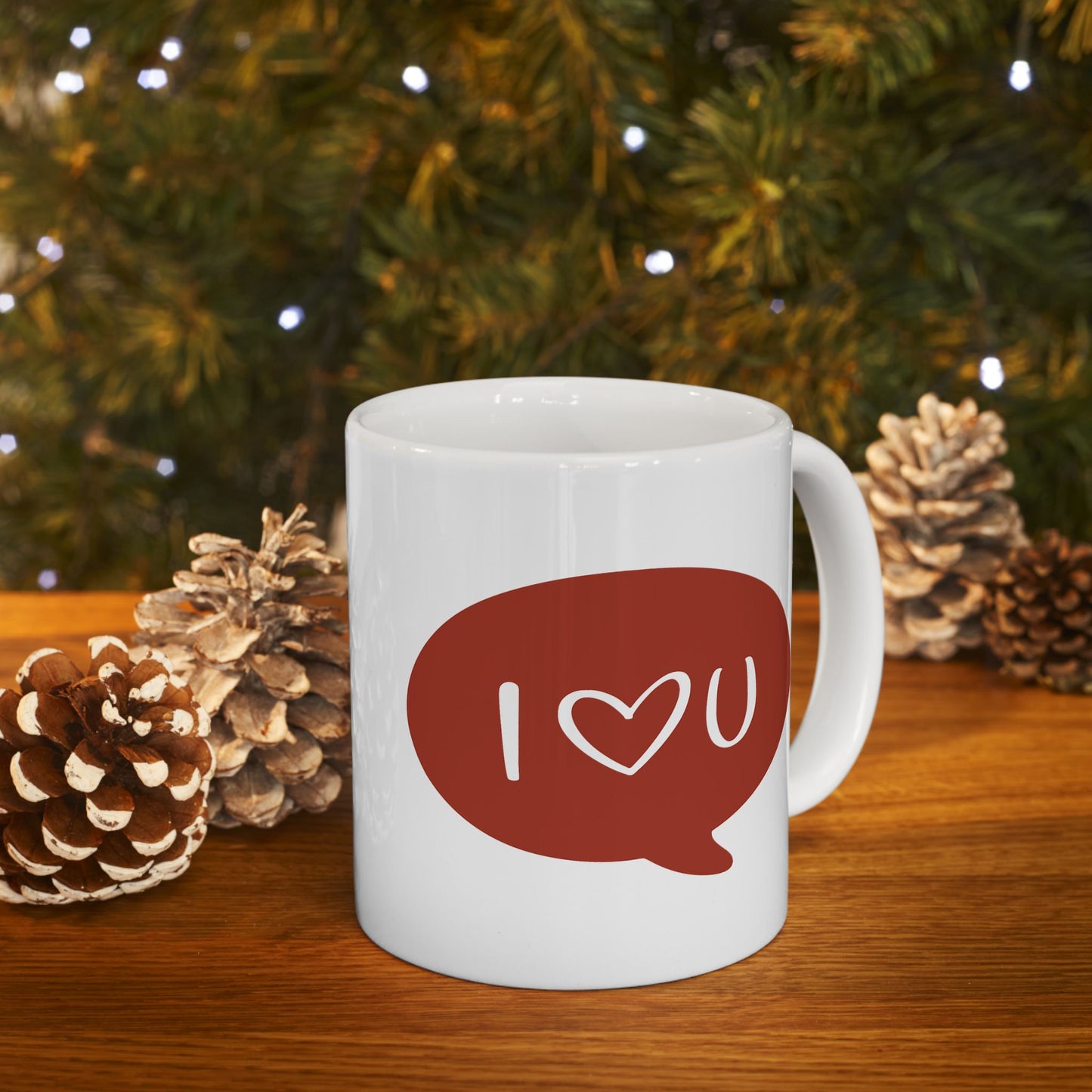 Valentine's Day Mug - I Love You Message