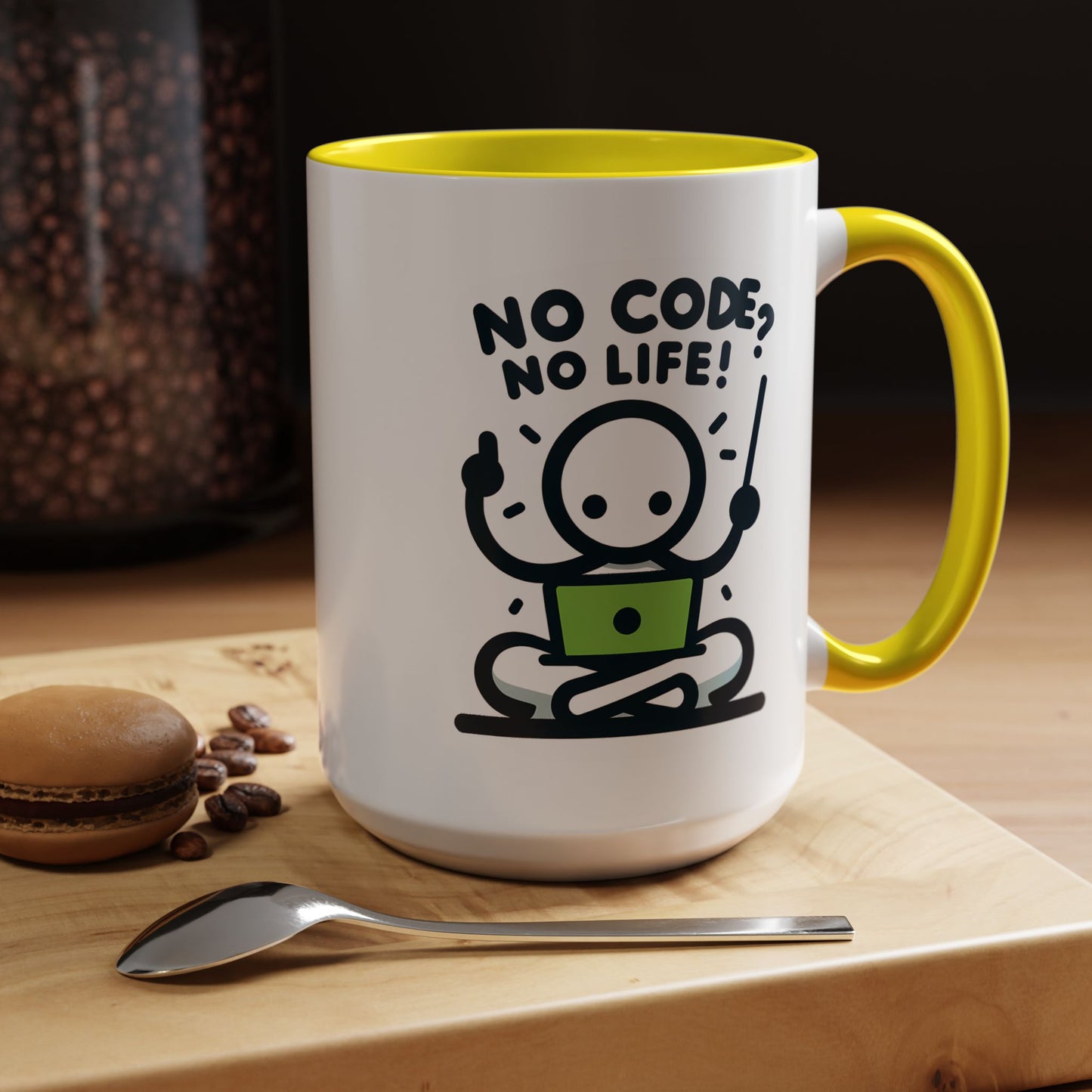 Humor Mug - No Code No Life