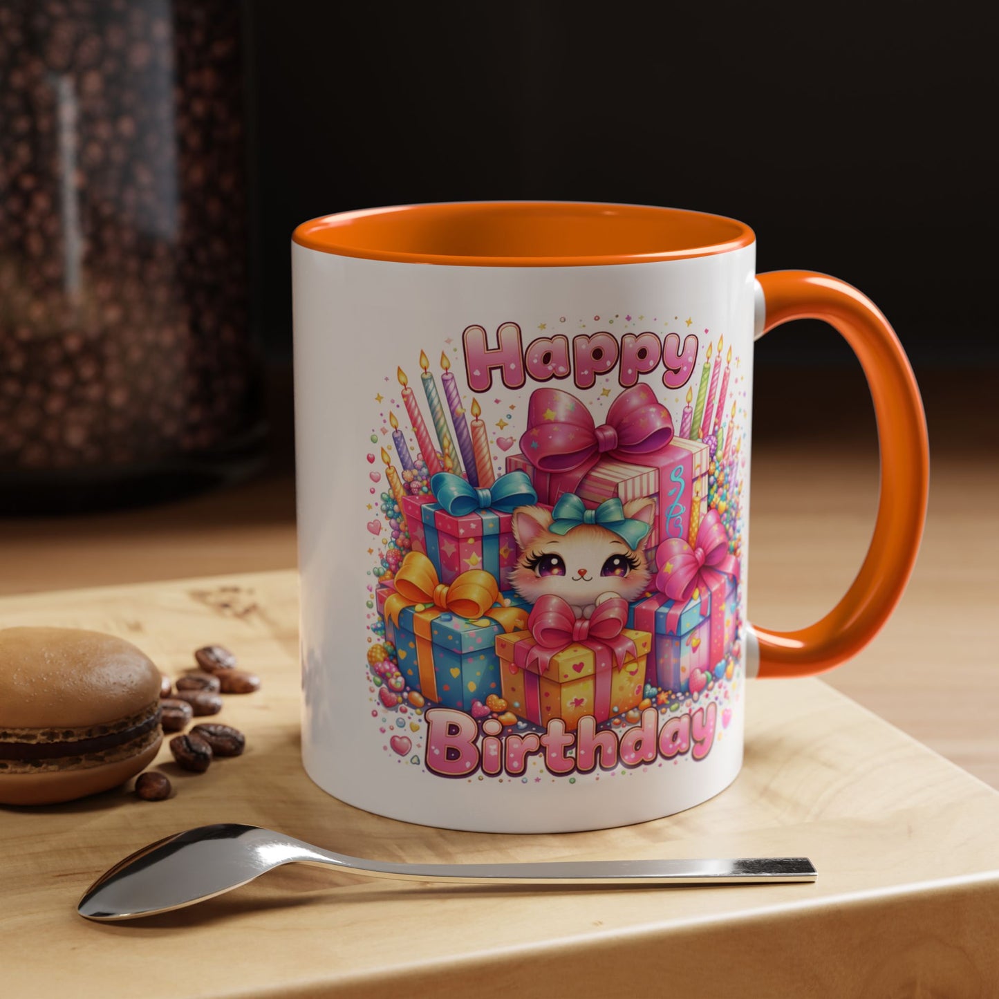Birthday Mug - Kawaii Kitty