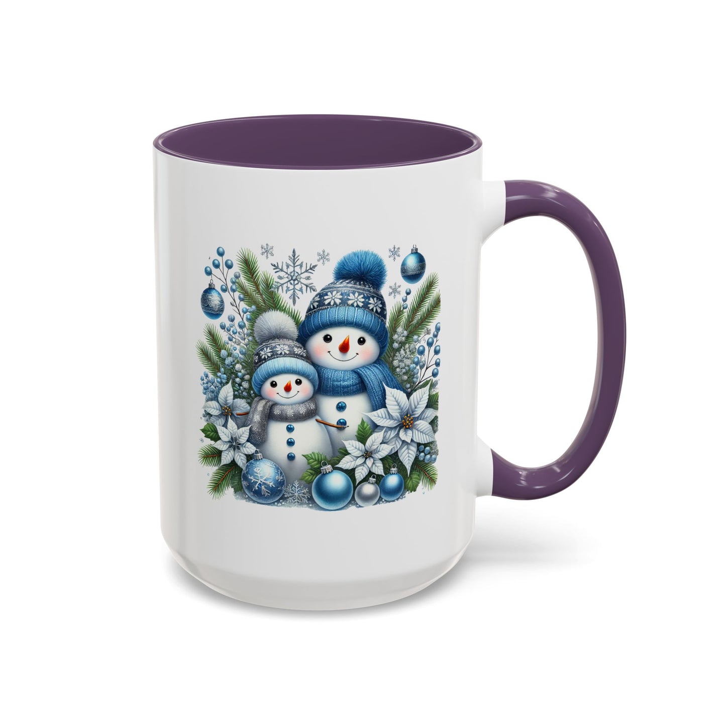 Christmas Mug - Blue Snowman Child