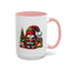 Christmas Mug - Gnome Fireplace