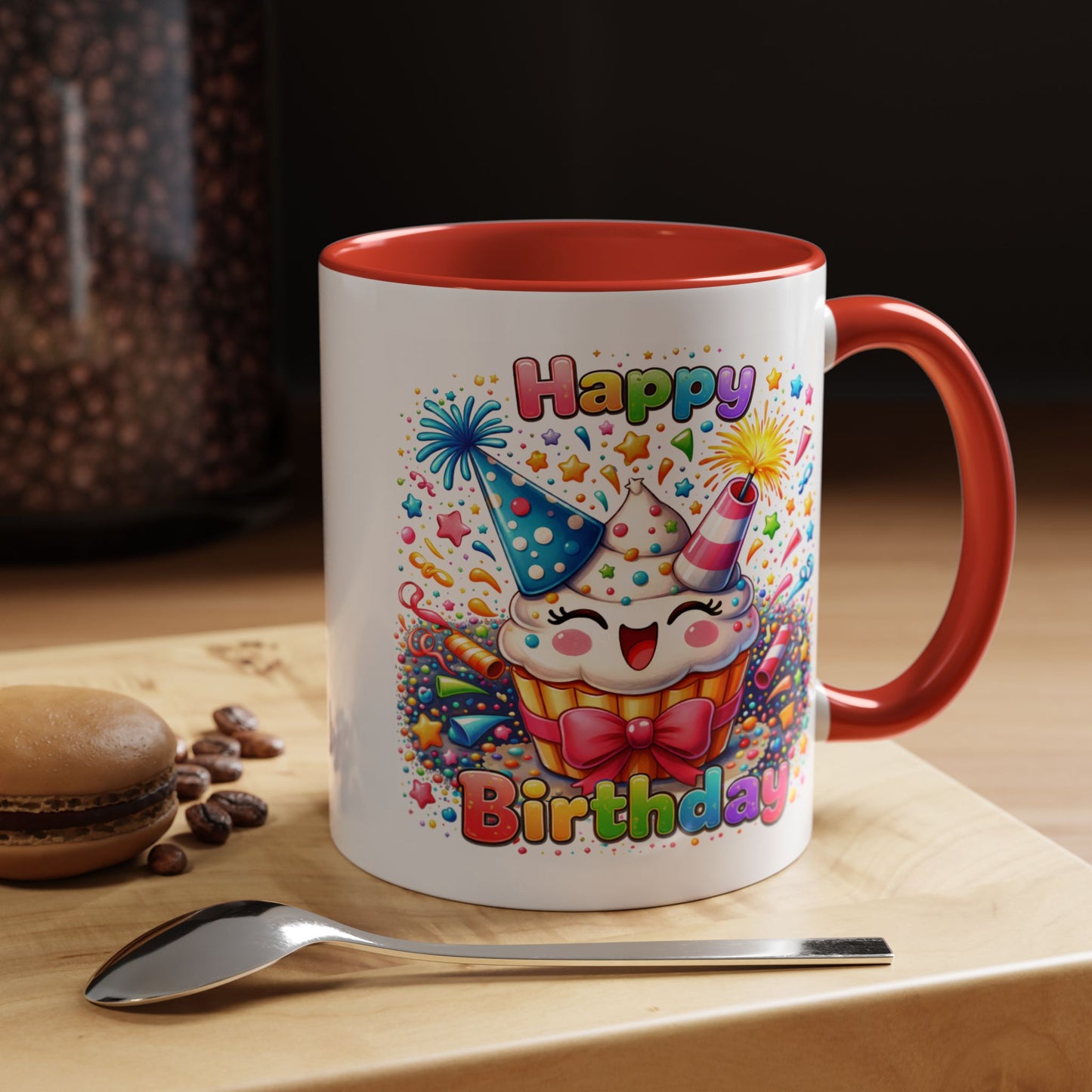 Birthday Mug - Happy Cupcake