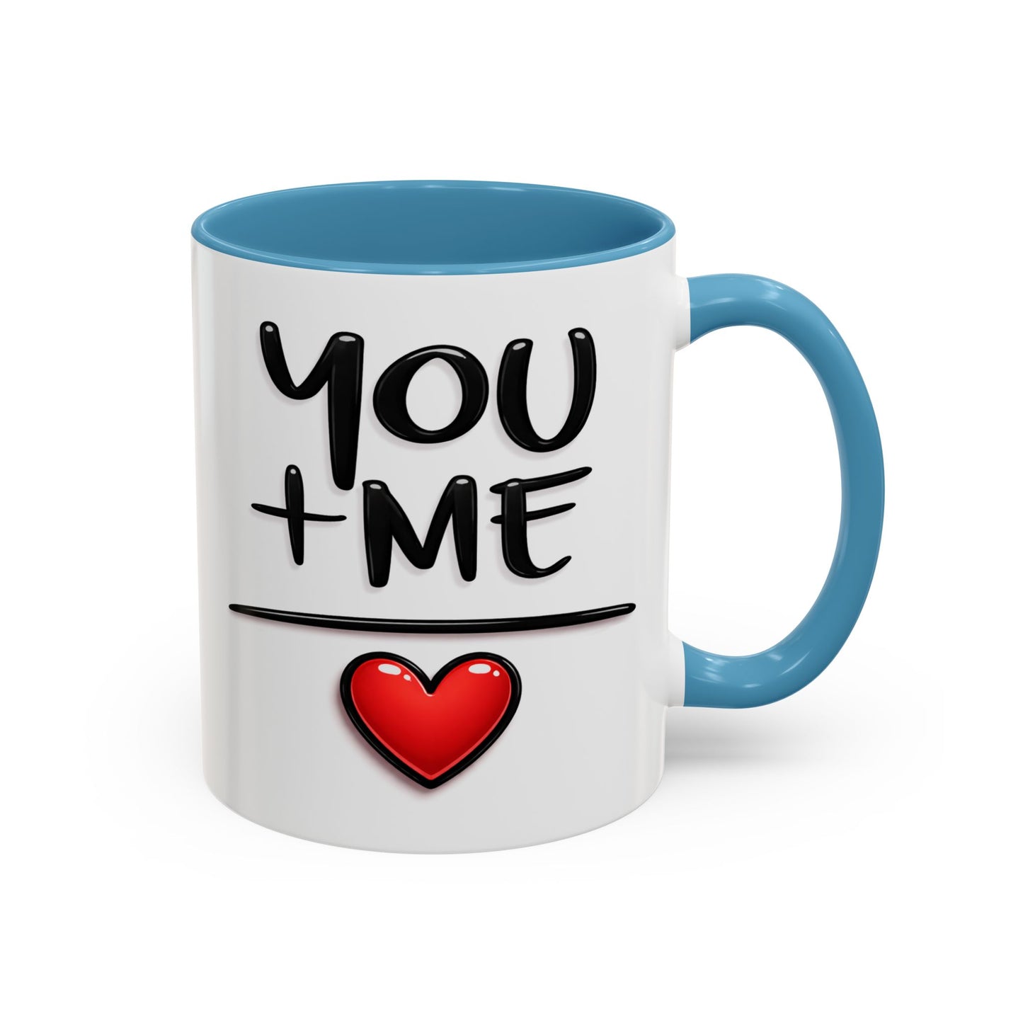 Anniversary Mug - You and Me Red Heart