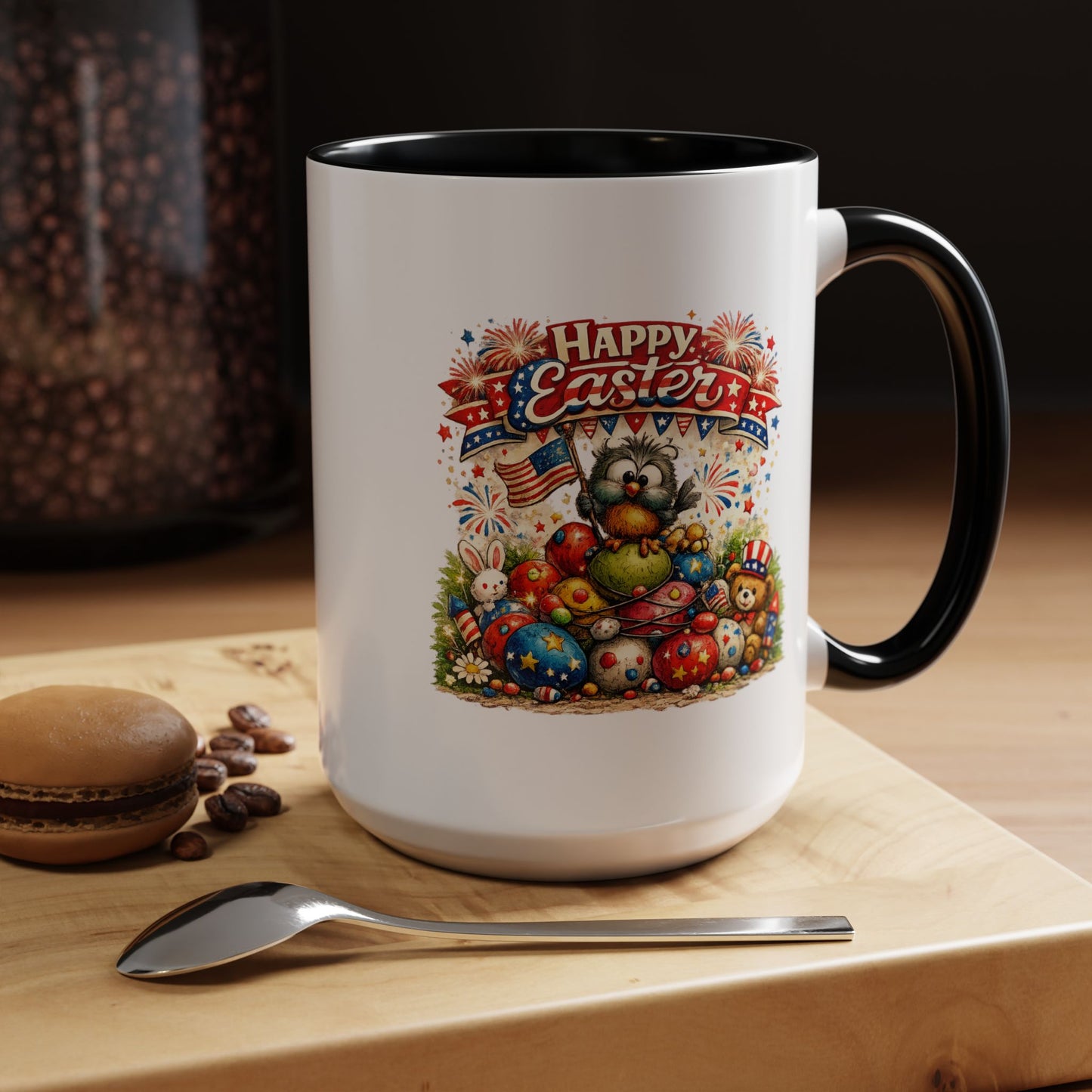 Easter Mug - Patriotic Happy Easter