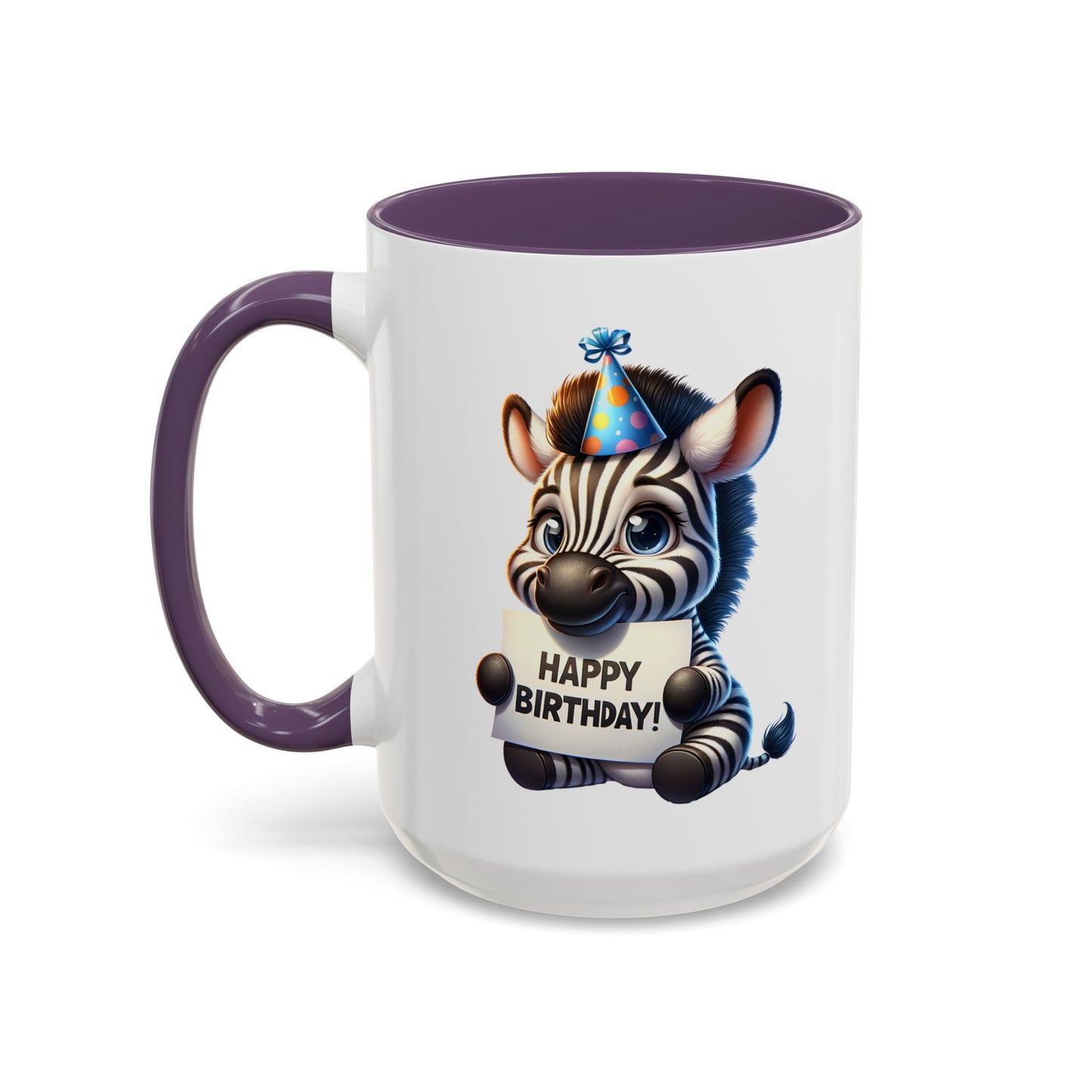 Birthday Mug - Zebra Clipart