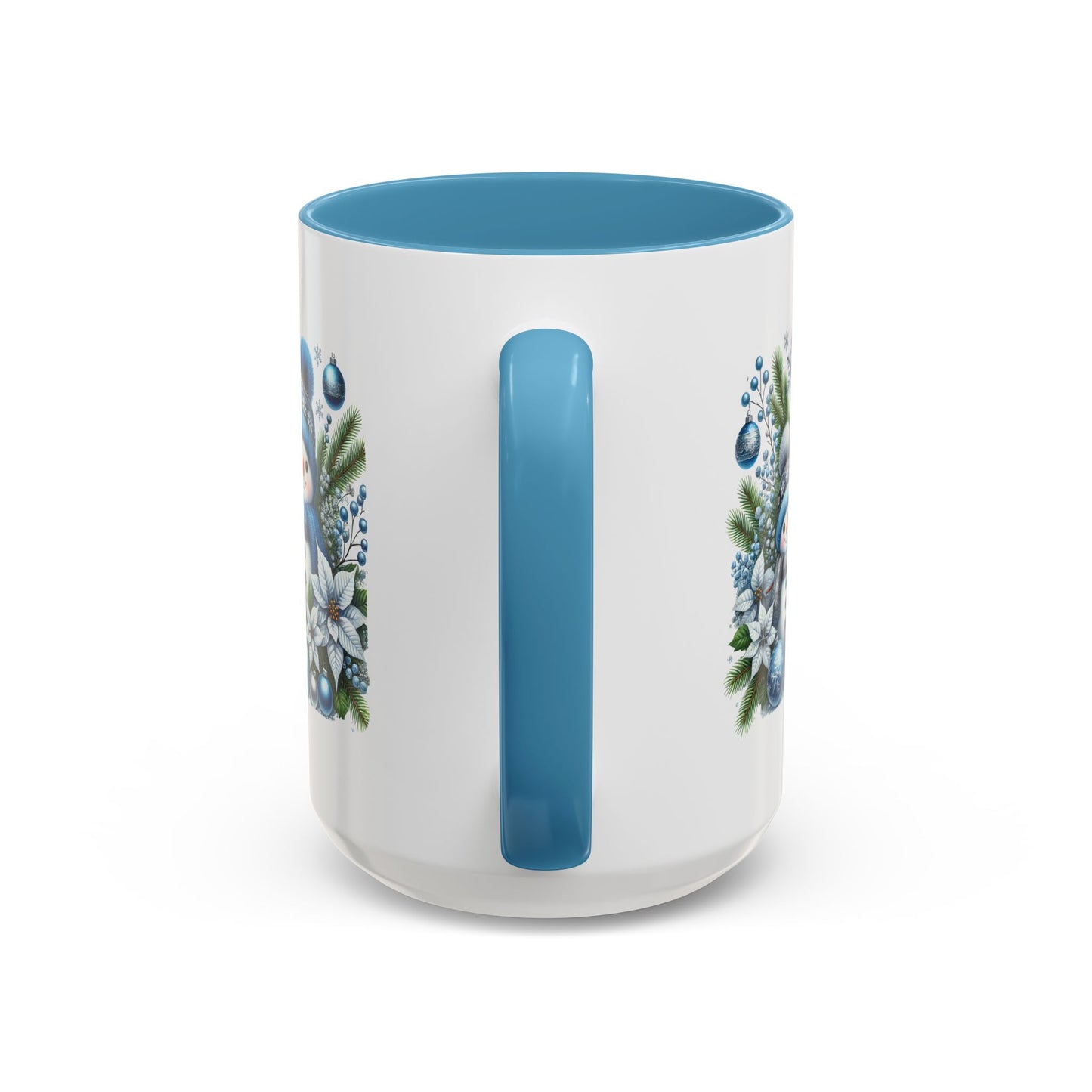 Christmas Mug - Blue Snowman Child
