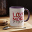 Wellness Mug - Love More Worry Less Frame