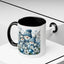 Christmas Mug - Blue Snowman Family