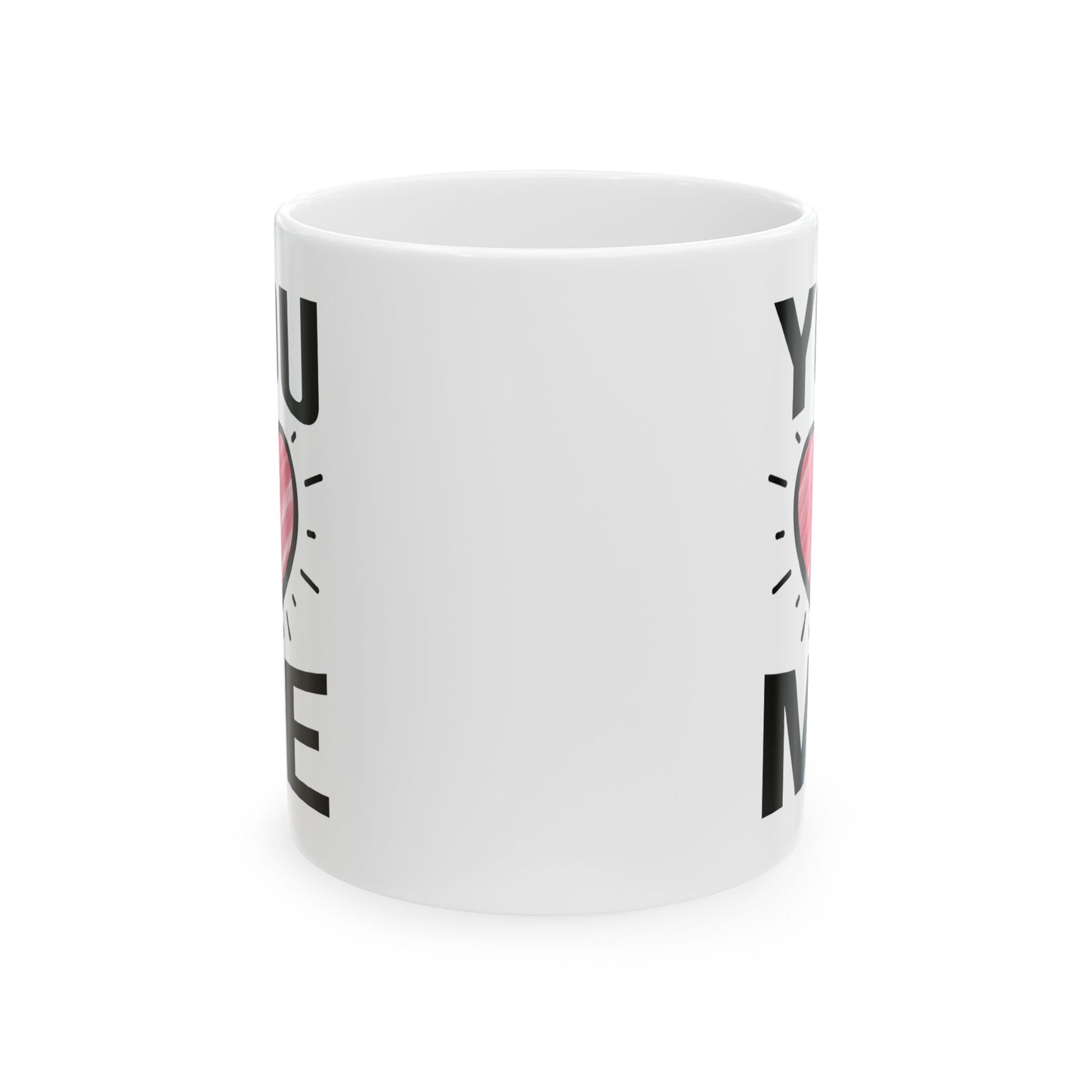 Anniversary Mug - You and Me Pink Heart