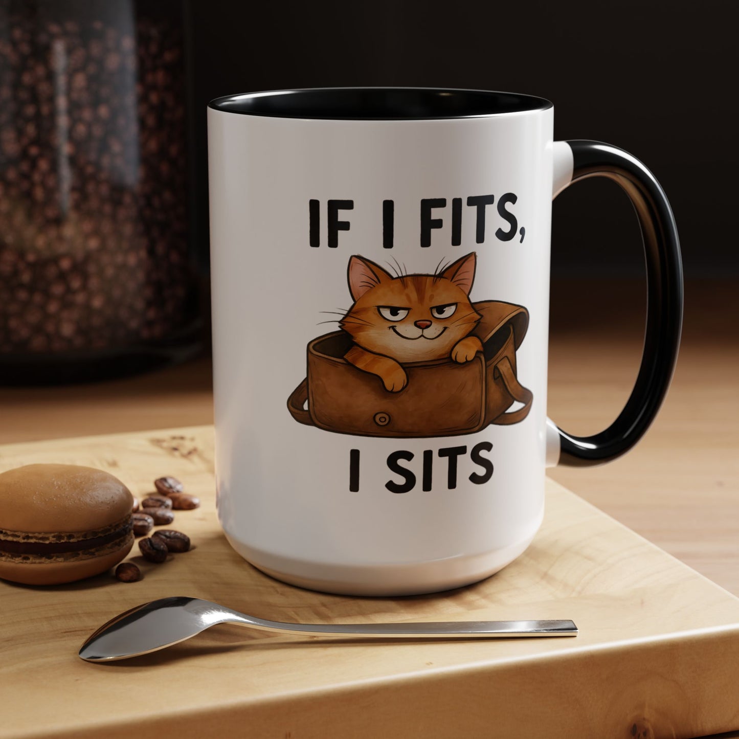 Animal Mug - If I Fits I Sits