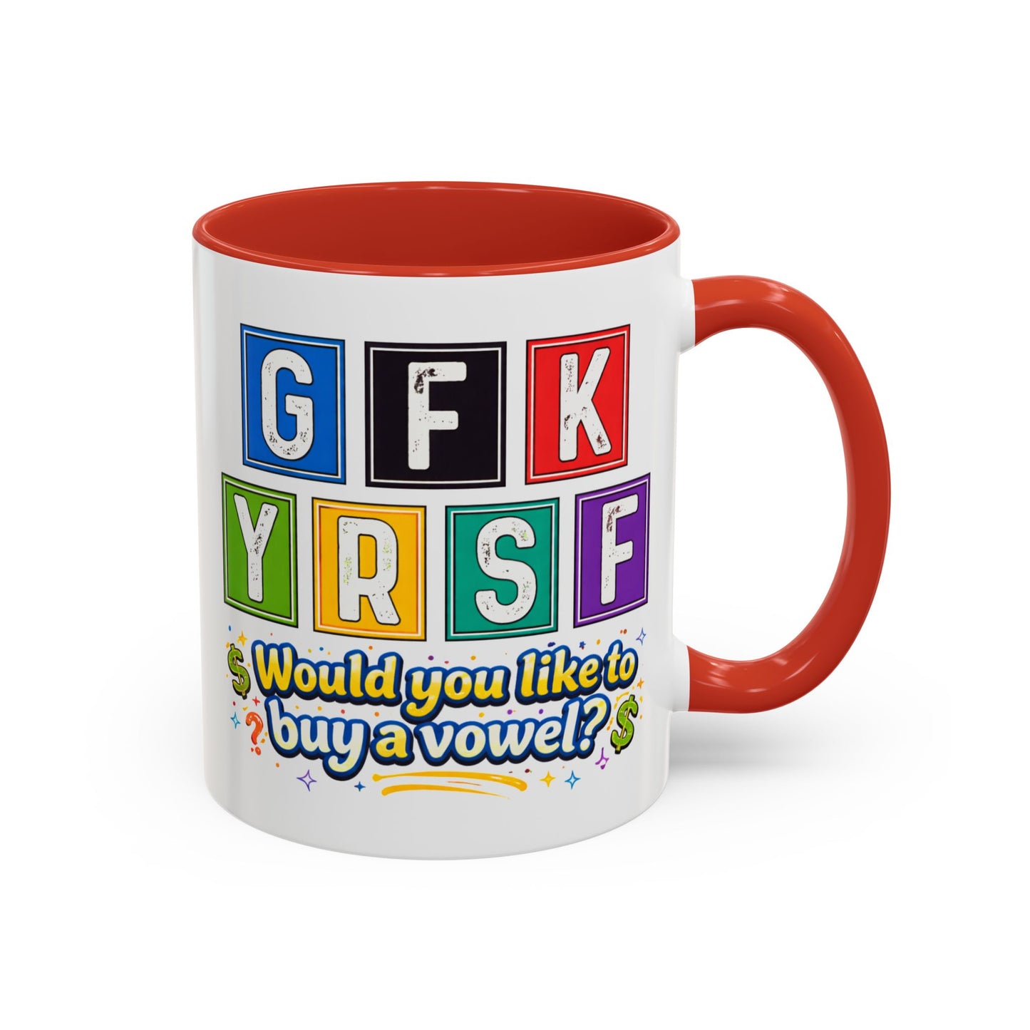 Humor Mug - Buy A Vowel