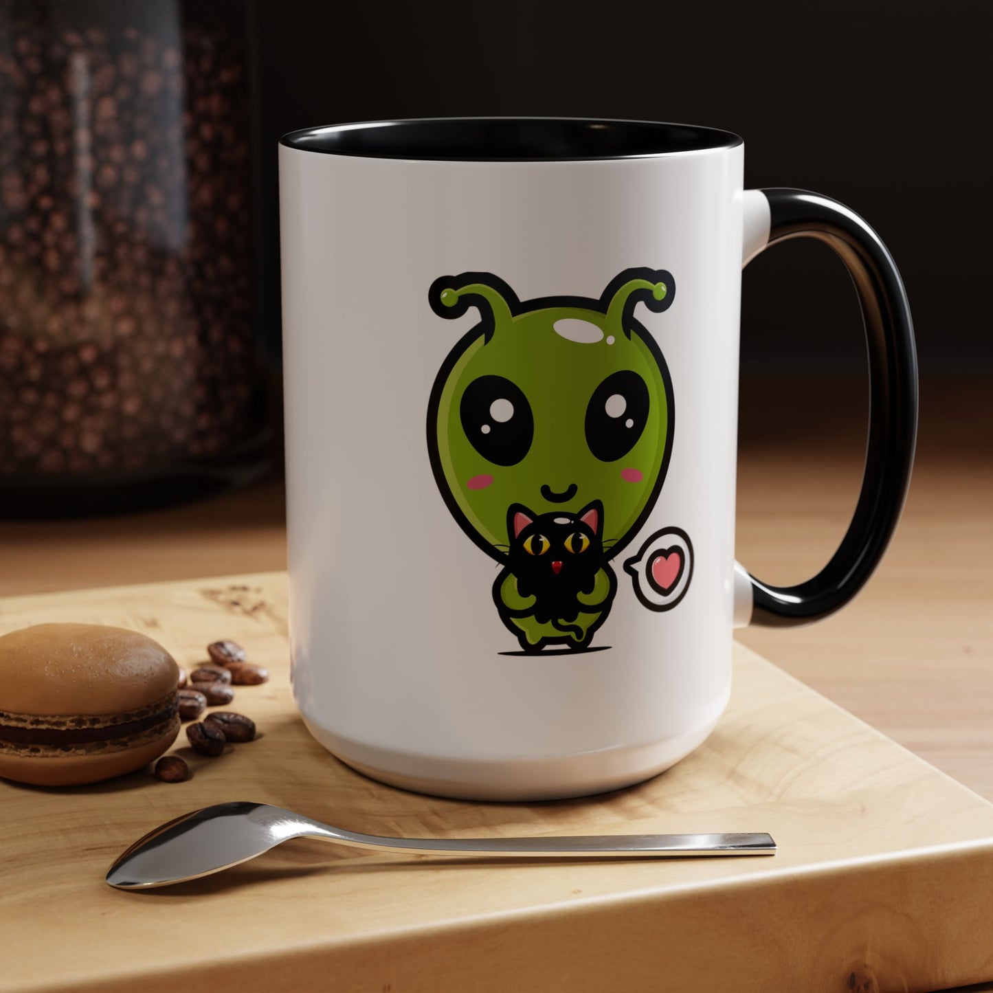 Alien Mug - Alien Hug Cat