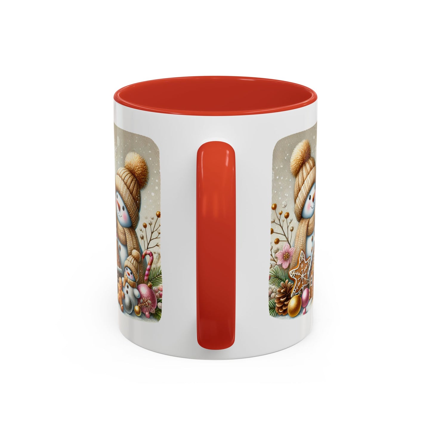 Christmas Mug - Gingerbread Snowman Family 2