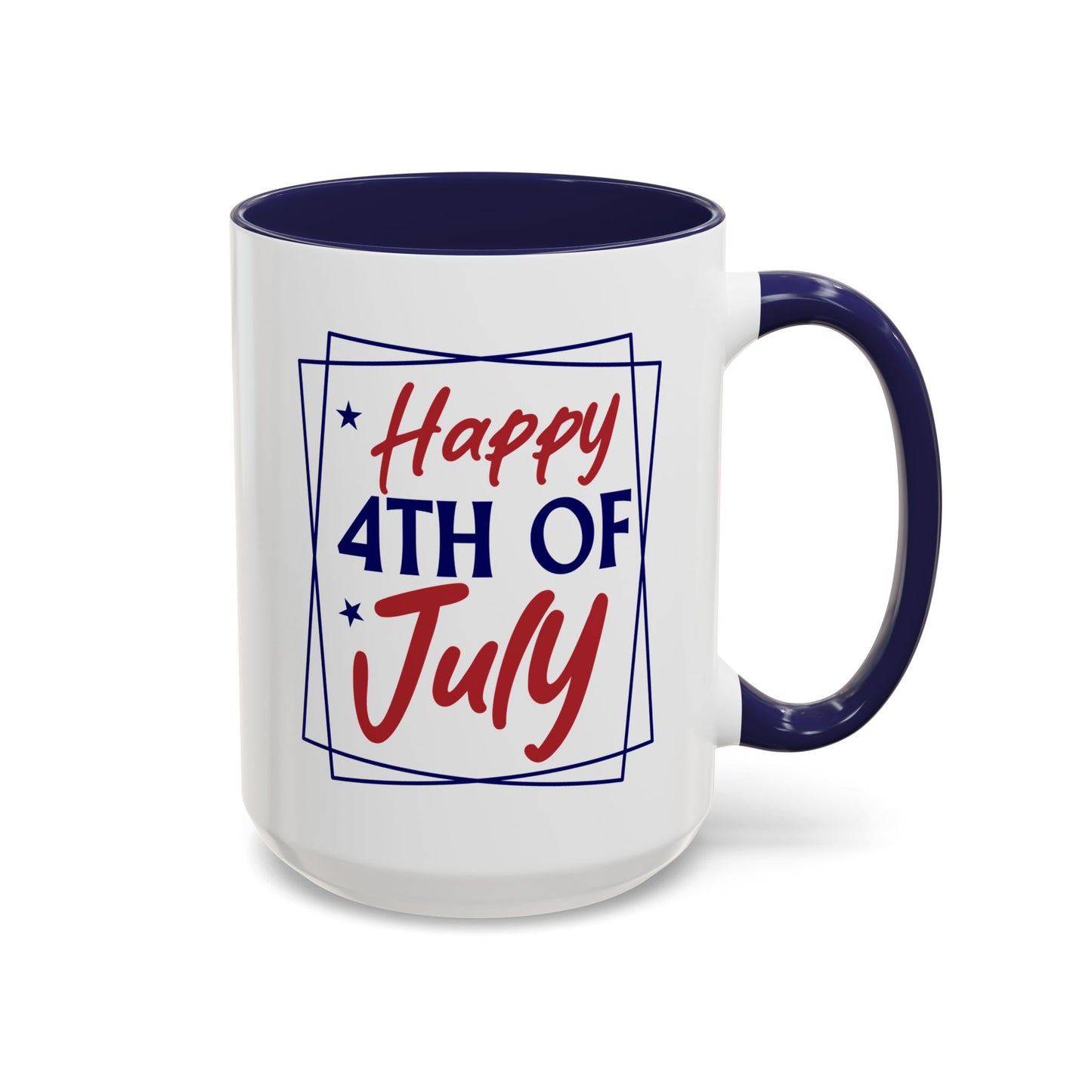 4th of July Mug - Happy Fourth of July Frames
