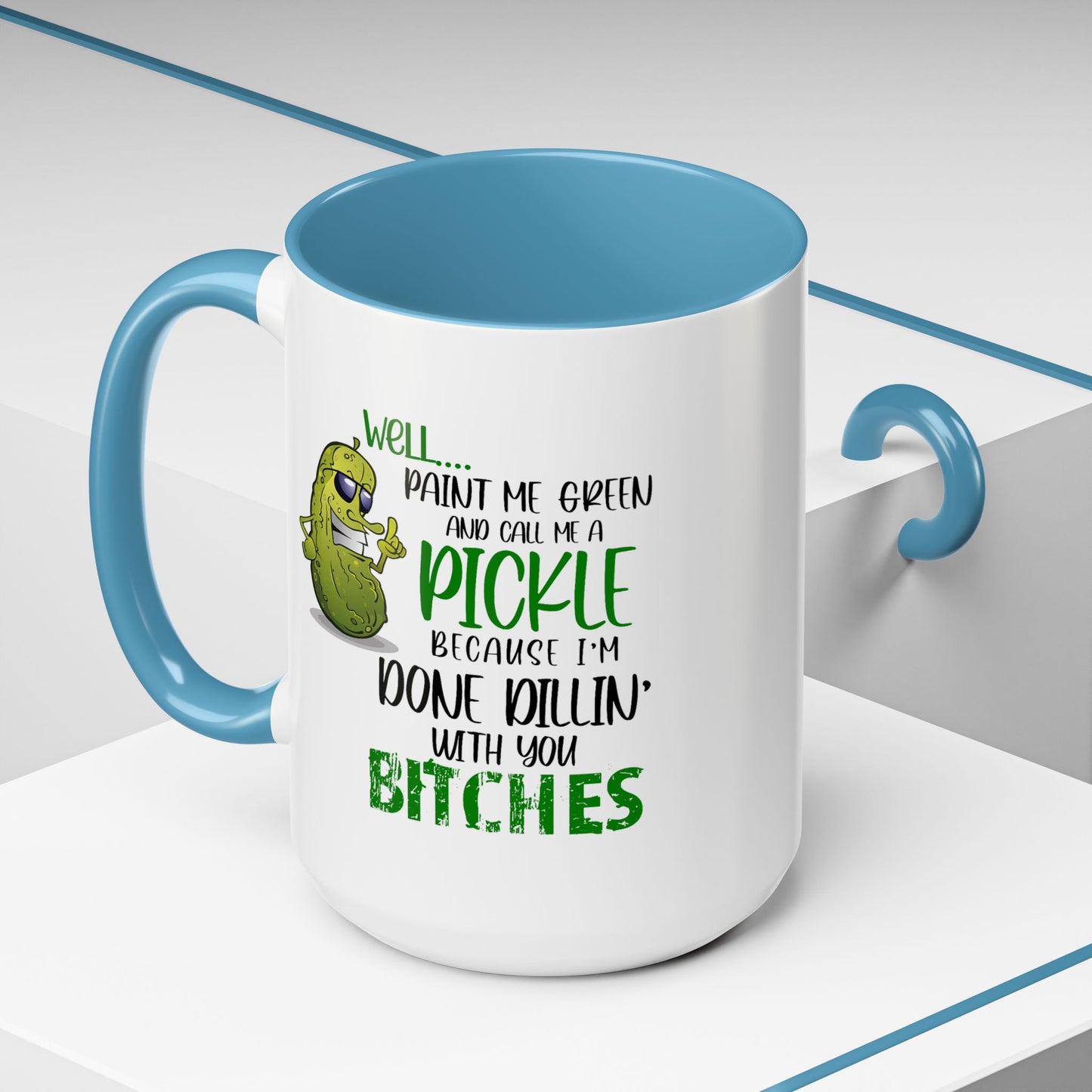 Adult Mug - Well Paint Me Green