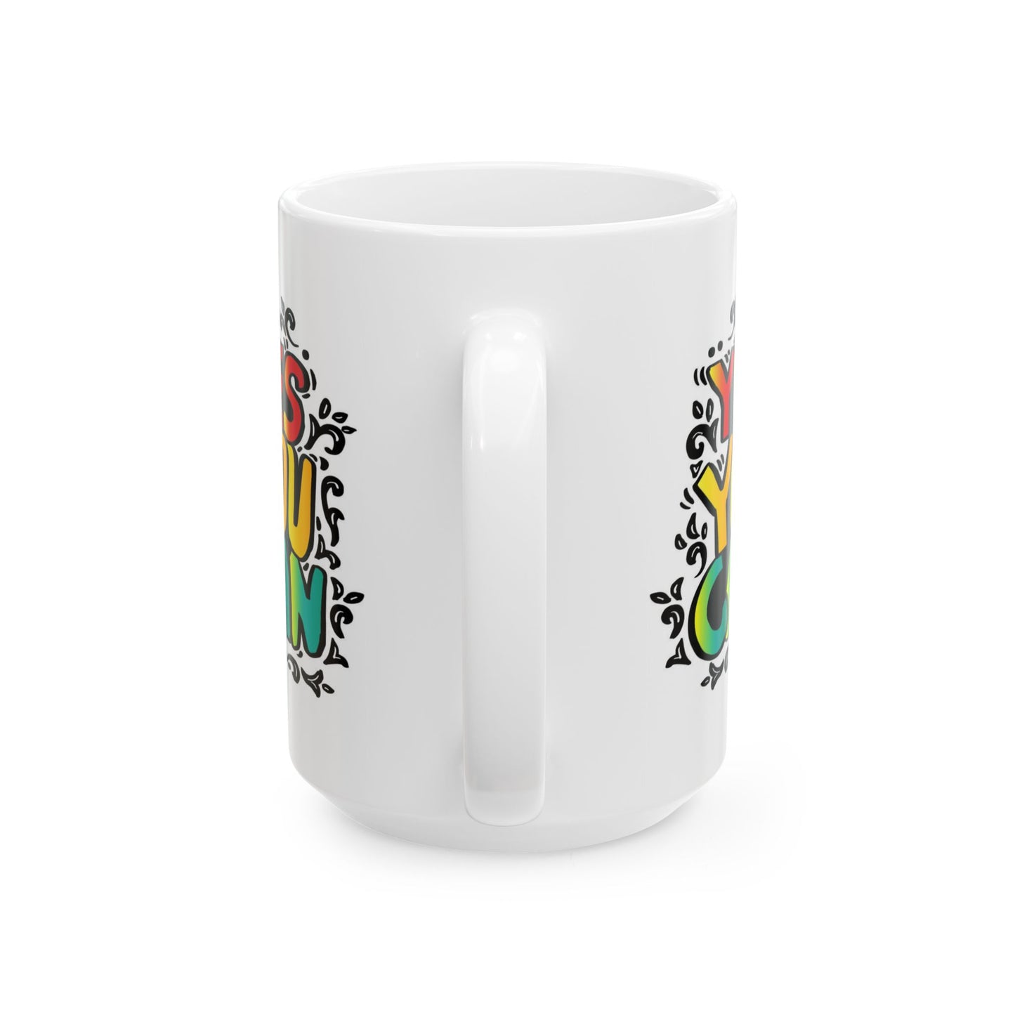 Motivation Mug - Yes You Can Regge