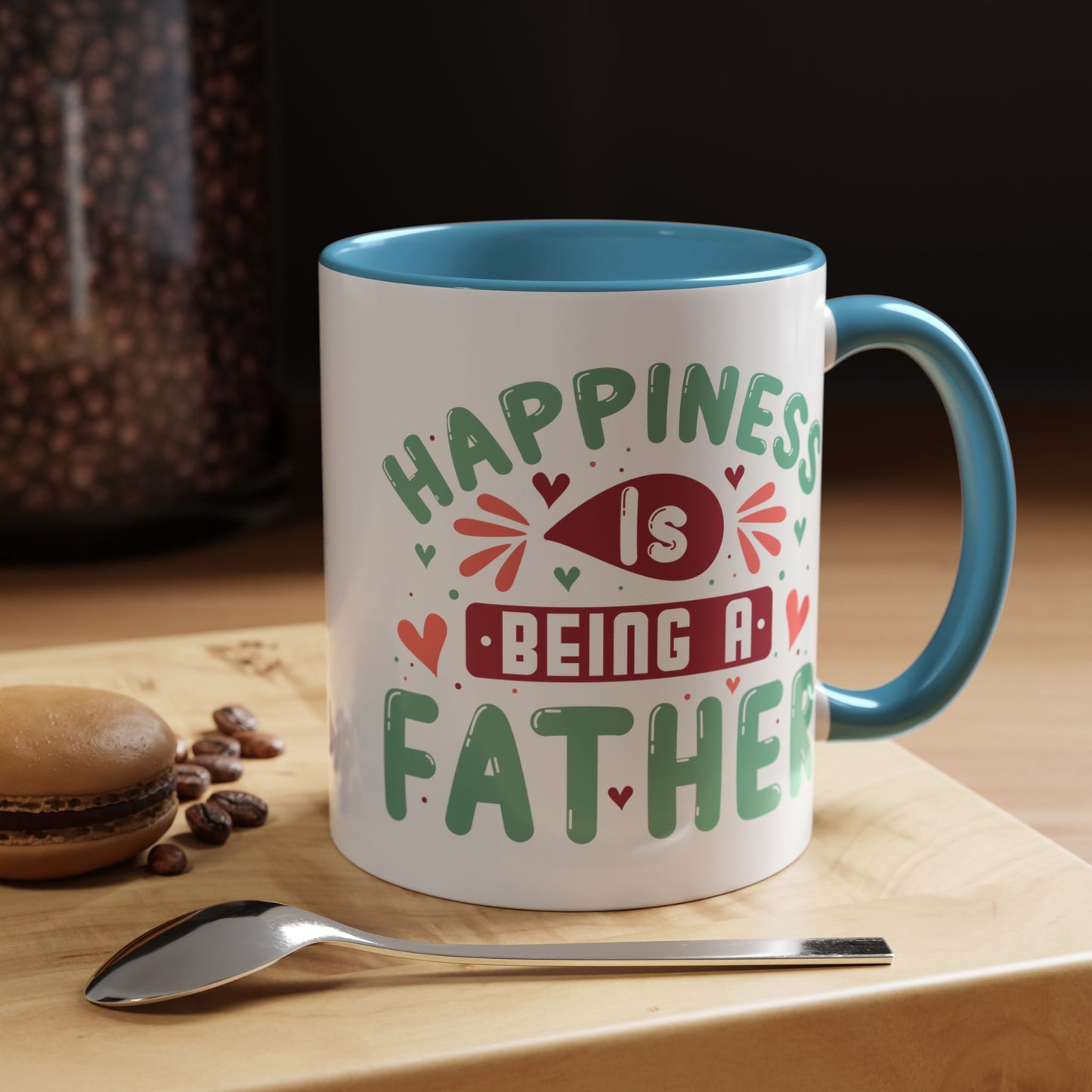 Father's Day Mug - Happiness Is