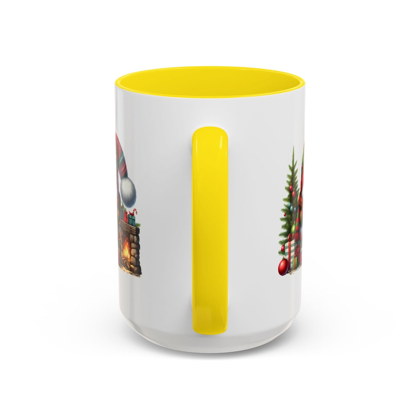 Christmas Mug - Gnome Fireplace