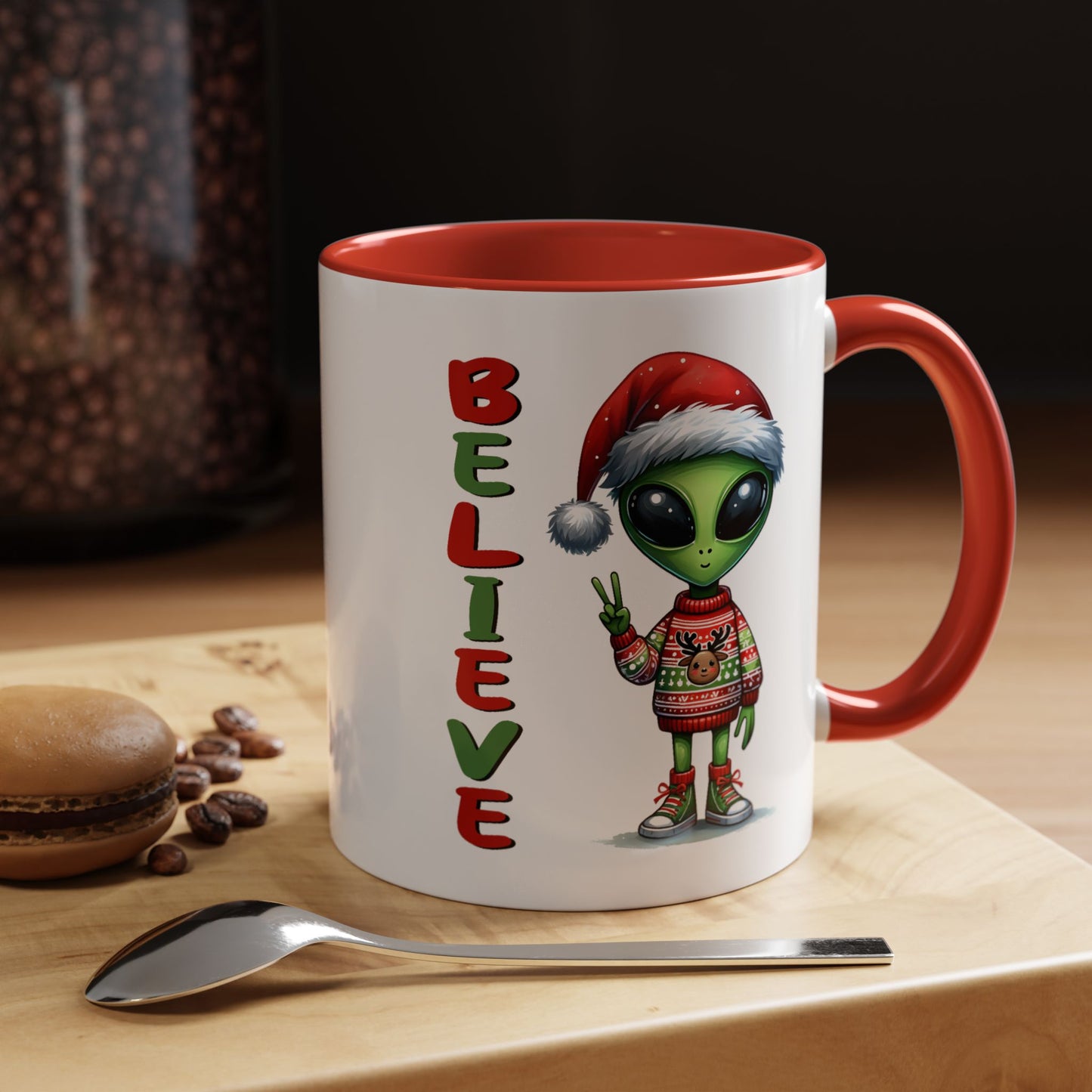 Alien Mug - Christmas Alien