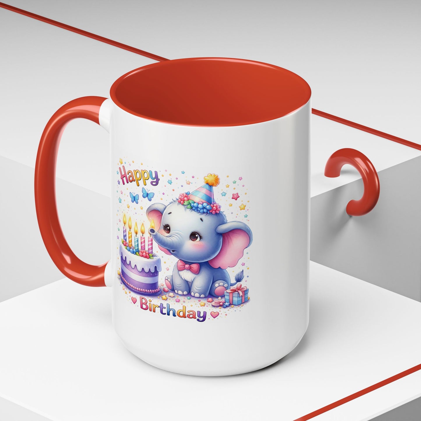 Birthday Mug - Birthday Elephant