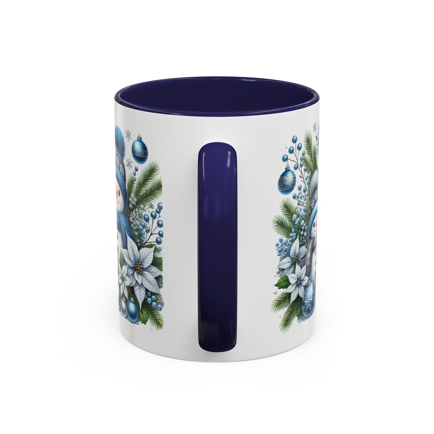 Christmas Mug - Blue Snowman Child