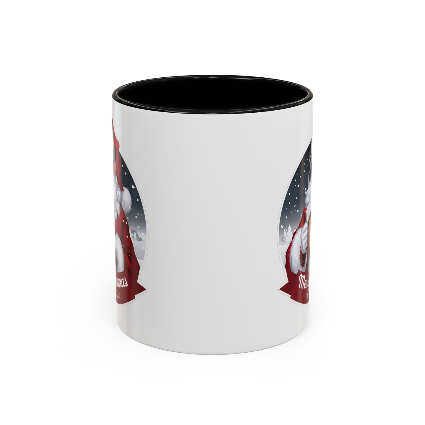 Christmas Mug - Merry Christmas Warm Wishes Always Santa