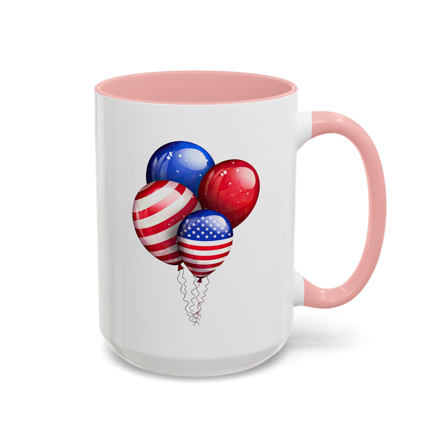 4th of July Mug - American Balloons