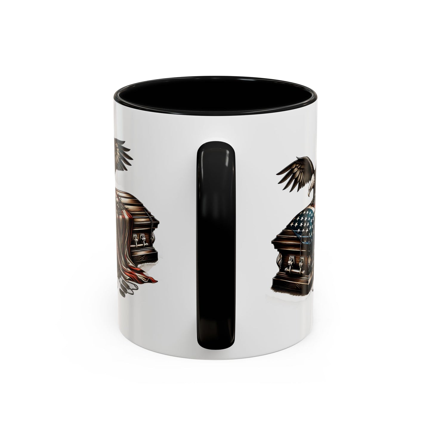 4th of July Mug - American Bald Eagle Fallen Soldier