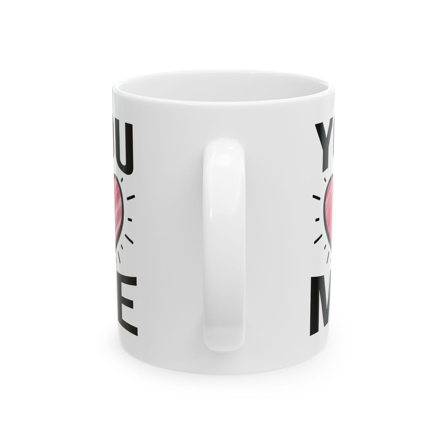 Anniversary Mug - You and Me Pink Heart