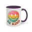 Motivation Mug - Retro Smiley Face Be Kind