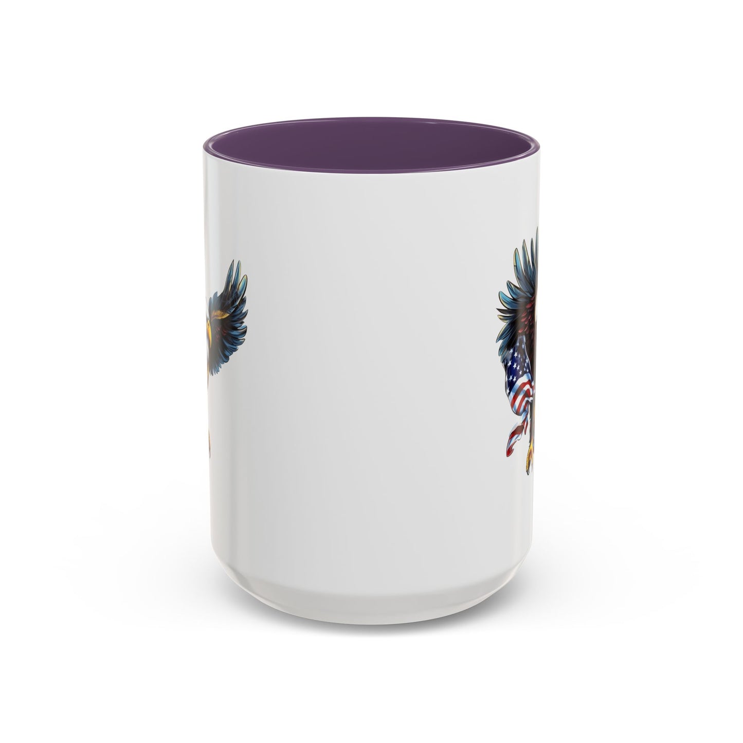 4th of July Mug - American Bald Eagle Flag 7