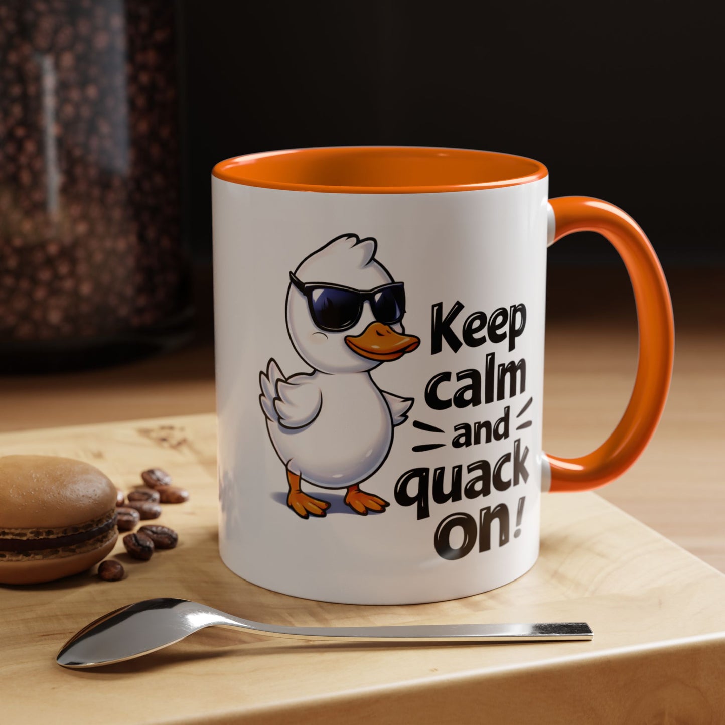 Wellness Mug - Keep Calm And Quack On