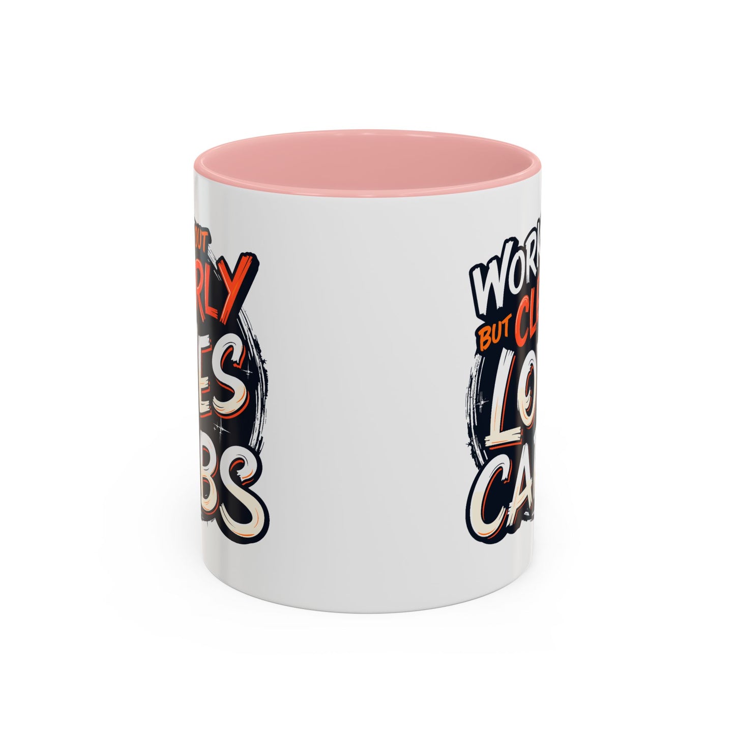Adult Mug - Works Out But
